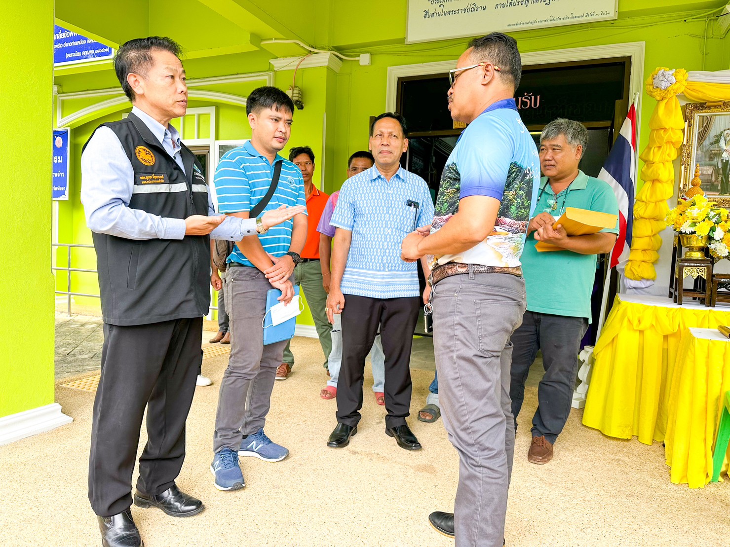 กปภ.สาขาตะกั่วป่า ลงพื้นที่ดำเนินโครงการการใช้น้ำอย่างรู้คุณค่า (DSM : Demand Side Management) ปี 2566 ณ องค์การบริหารส่วนตำบลทุ่งมะพร้าว เทศบาลตำบลลำแก่น อำเภอท้ายเหมือง จังหวัดพังงา