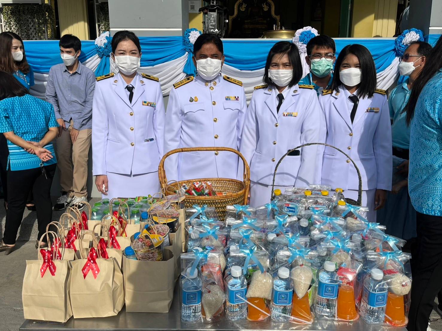 กปภ.สาขาวิเศษชัยชาญ เข้าร่วมกิจกรรมเฉลิมพระเกียรติสมเด็จพระนางเจ้าสิริกิติ์ พระบรมราชินีนาถ พระบรมราชชนนีพันปีหลวง เนื่องในโอกาสวันเฉลิมพระชนมพรรษา 12 สิงหาคม 2566