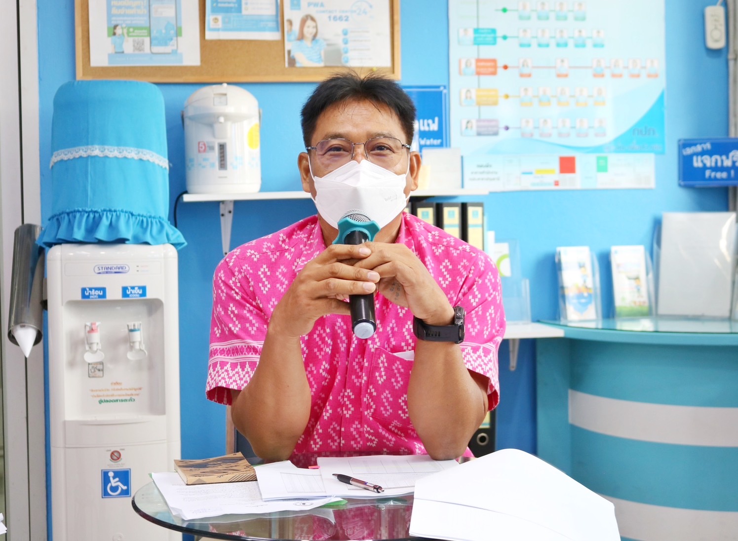 กปภ.สาขาปทุมธานี จัดกิจกรรม Morning Talk ประจำเดือนสิงหาคม พ.ศ. 2566