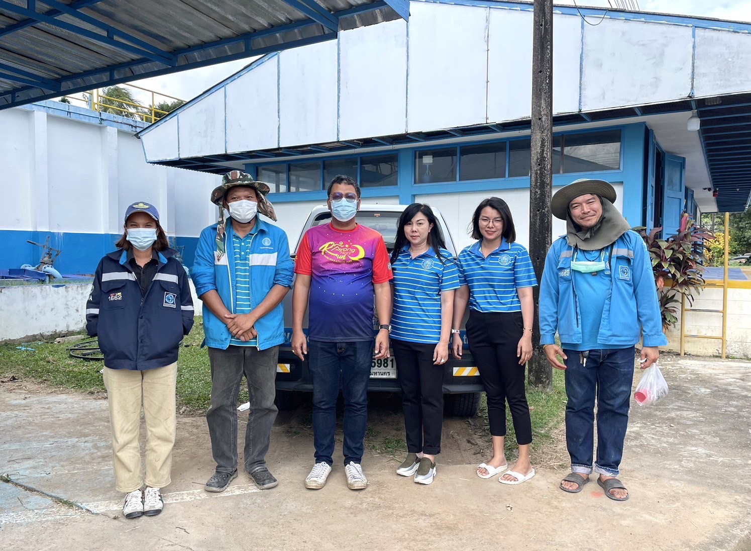 กปภ.สาขาขลุง ออกสำรวจหาท่อรั่วในพื้นที่ตามแผน MM02 สถานีผลิตน้ำขลุง จ่ายส่งสถานีผลิตน้ำพลิ้ว บริเวณถนนสุขุมวิท (ฝั่งตึกดำน้ำหยด), ถนนเทศบาลสาย3, หัวอ่าง พร้อมเช็คแรงดันในพื้นที่