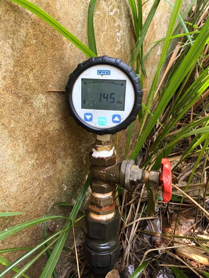 การประปาส่วนภูมิภาคสาขากาญจนดิษฐ์ ตรวจวัดแรงดันน้ำที่เหมาะสมตามมาตรฐานการให้บริการของ กปภ. ประจำเดือน เมษายน 2566 ในเขตพื้นที่บริการของ กปภ.สาขากาญจนดิษฐ์