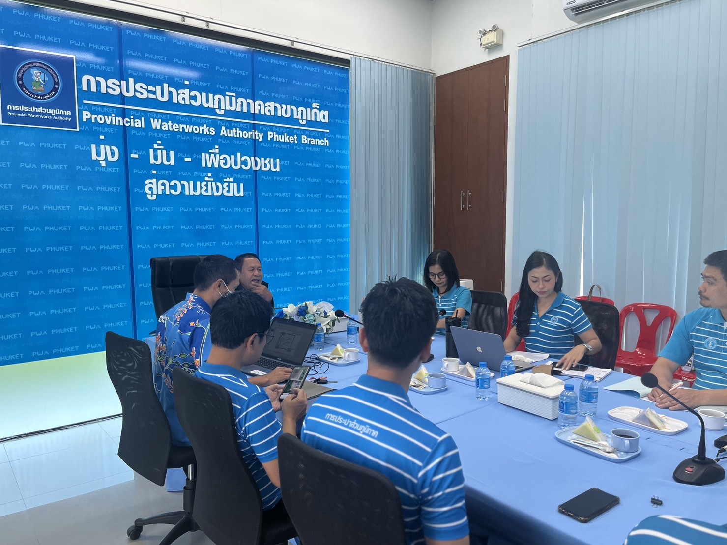 กปภ.สาขาภูเก็ต รับการตรวจประเมินผลการดำเนินงานโครงการจัดการน้ำสะอาด (Water Safety Plan) ประจำปีงบประมาณ 2566