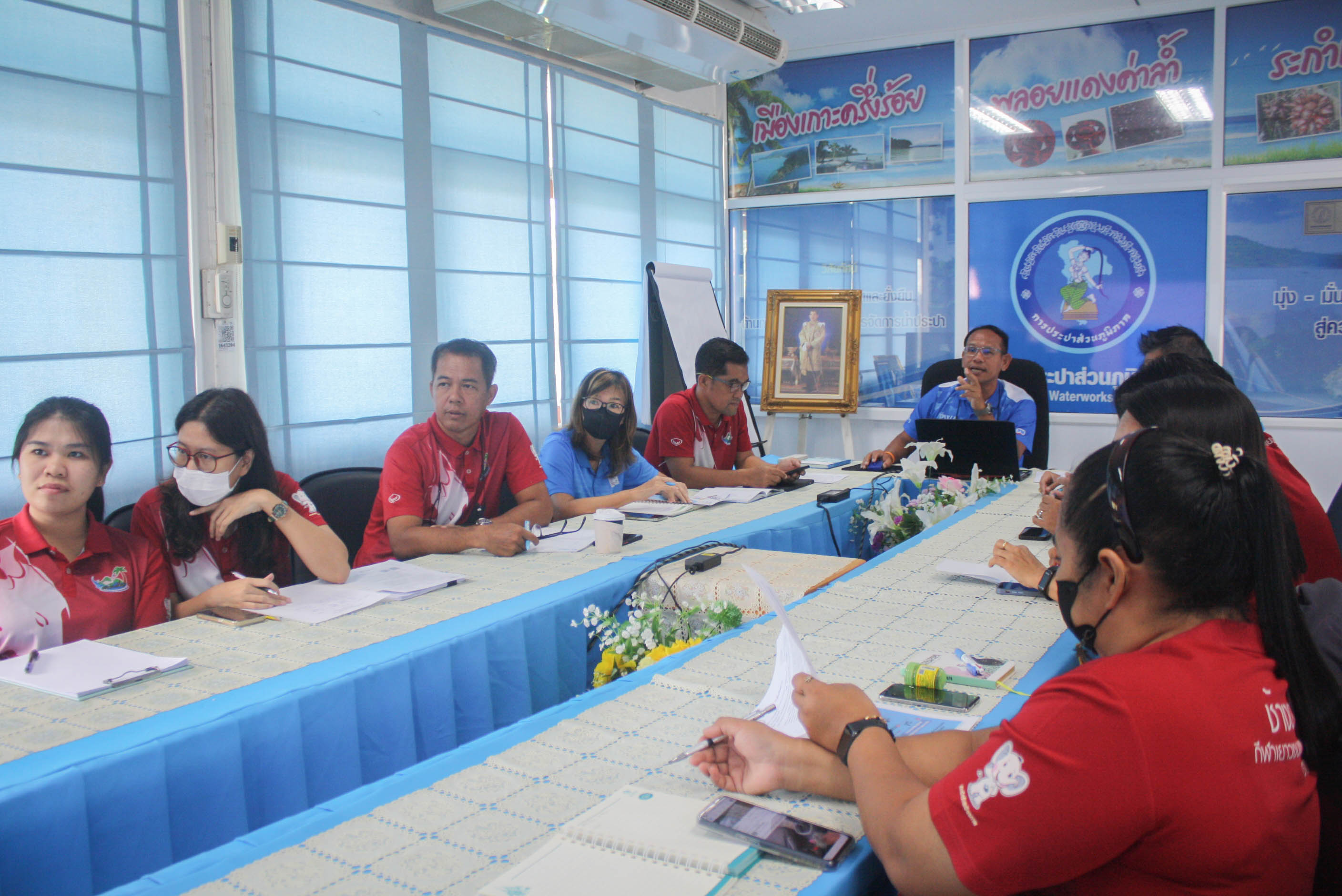 การประปาส่วนภูมิภาคสาขาตราด จัดกิจกรรมประชุม morning talk ครั้งที่ 11/2566