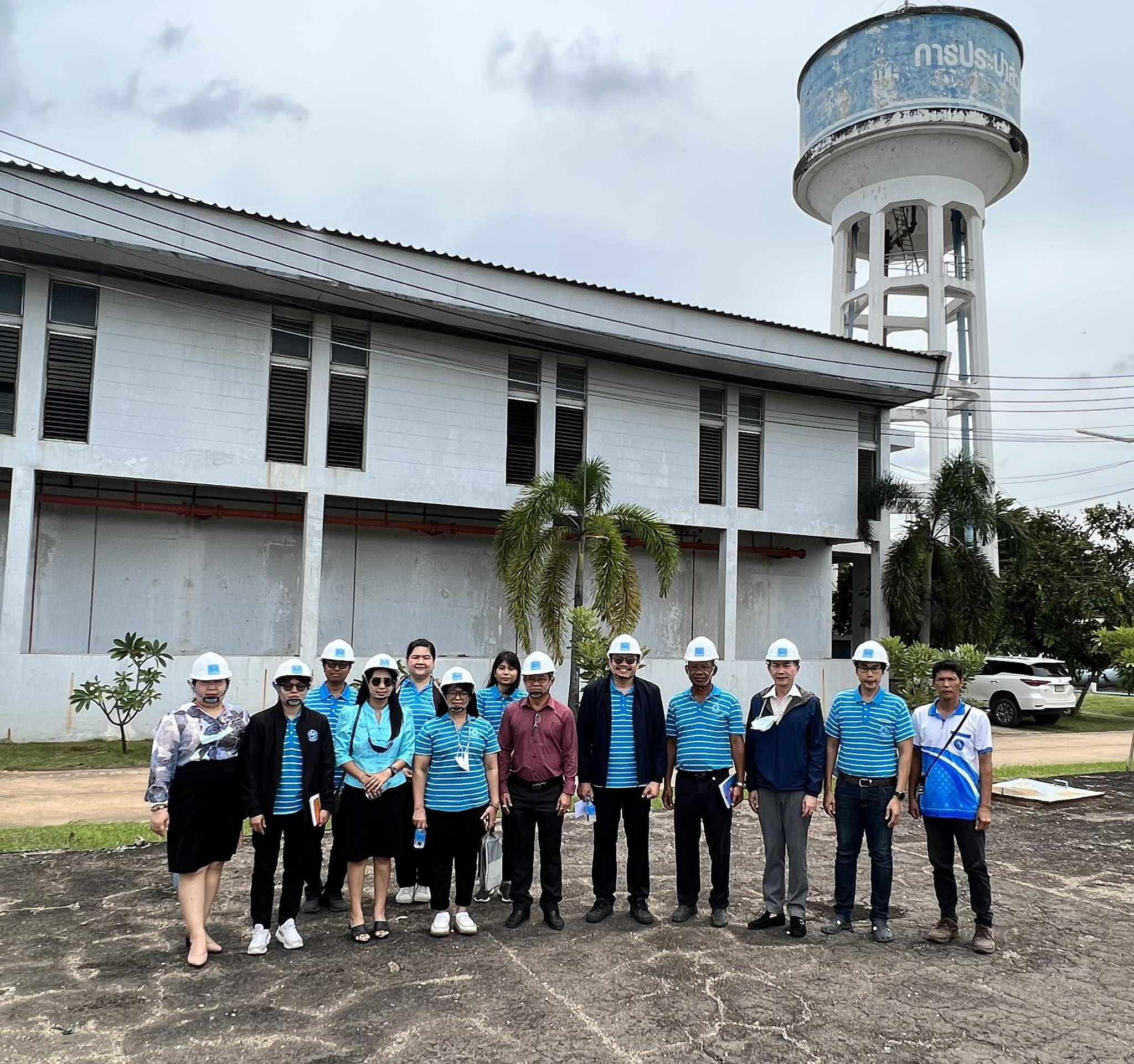 กปภ.สาขาขอนแก่น (พ) ให้การต้อนรับคณะกรรมการ พร้อมรับการตรวจประเมินผลการดำเนินงานตามโครงการจัดการน้ำสะอาด (Water Safety Plan : WSP) ไตรมาส 4/2566