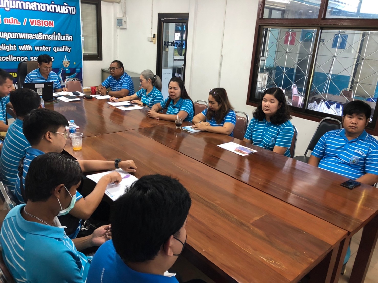 กปภ.สาขาด่านช้าง จัดกิจกรรม Morning Talk  ครั้งที่ 11/2566