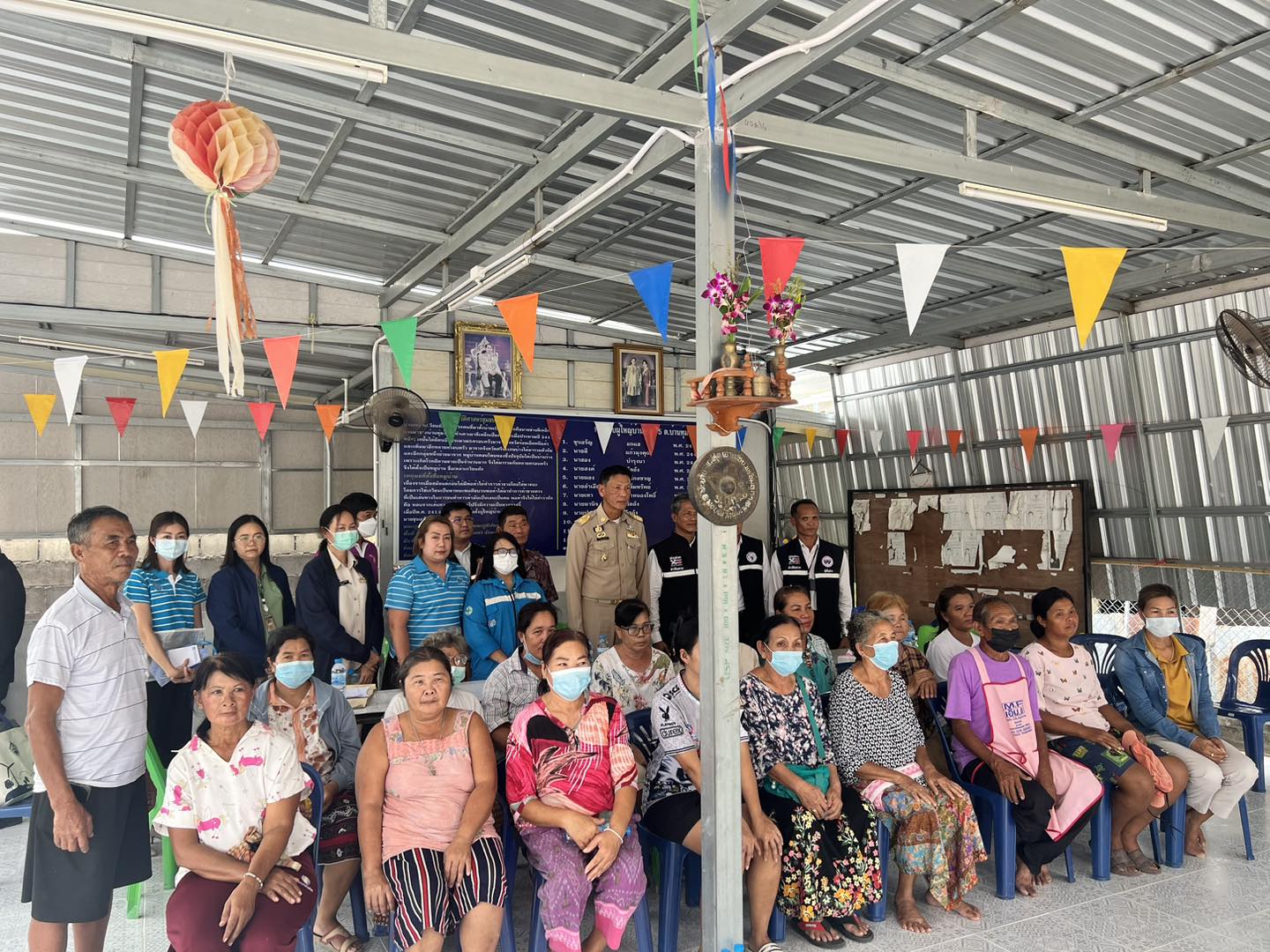 กปภ.สาขาขอนแก่น (พ) ร่วมประชุมหารือแนวทางการช่วยเหลือกรณีหมู่บ้านมั่นคงเหล่าเกวียนหักขอทะเบียนบ้านและกรณีแนวทางการขอใช้น้ำประปา