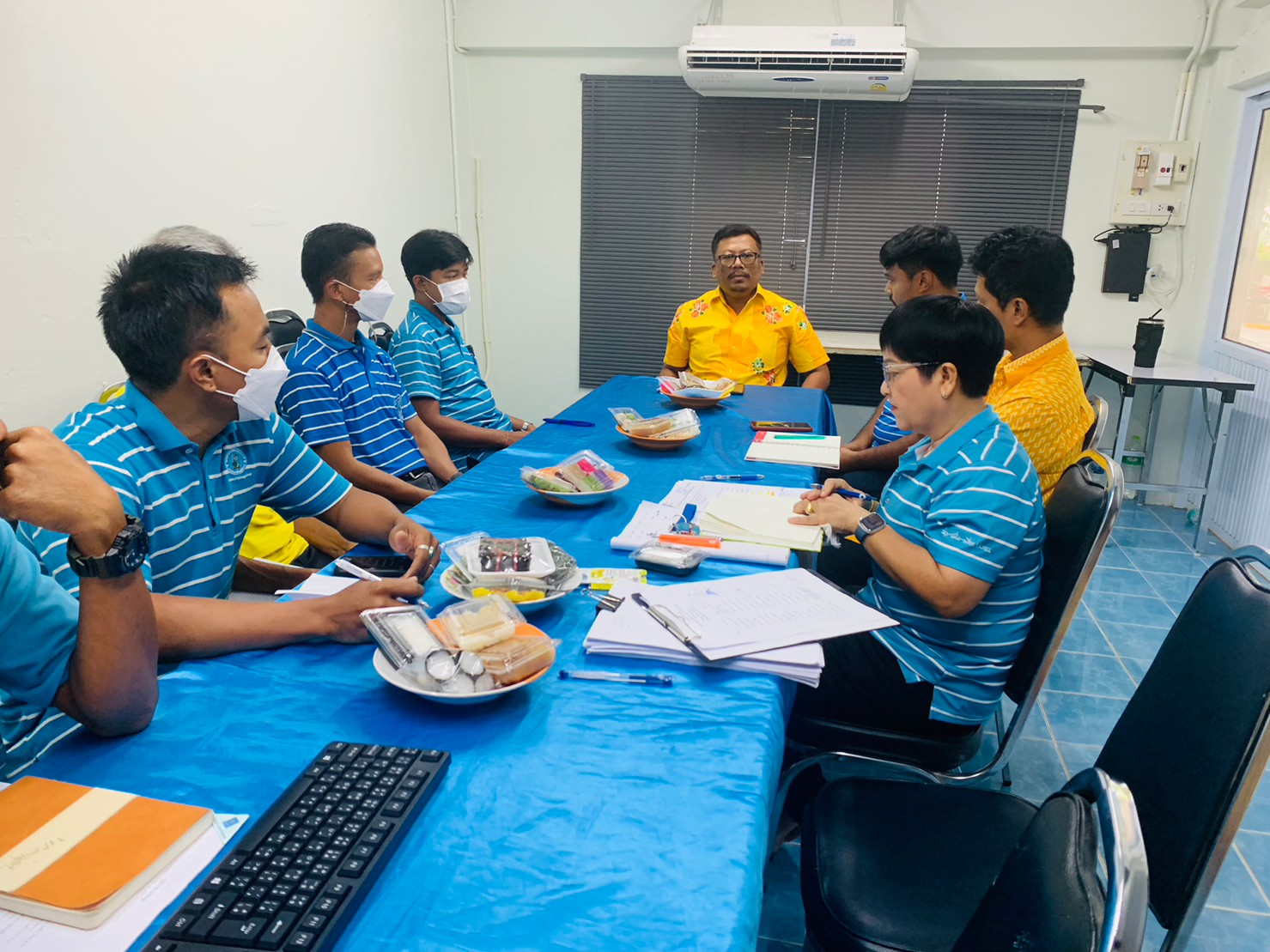 การประปาส่วนภูมิภาคสาขาบ้านตาขุนดำเนินกิจกรรม "Morning Talk (สนทนายามเช้า) ครั้งที่11/2566"