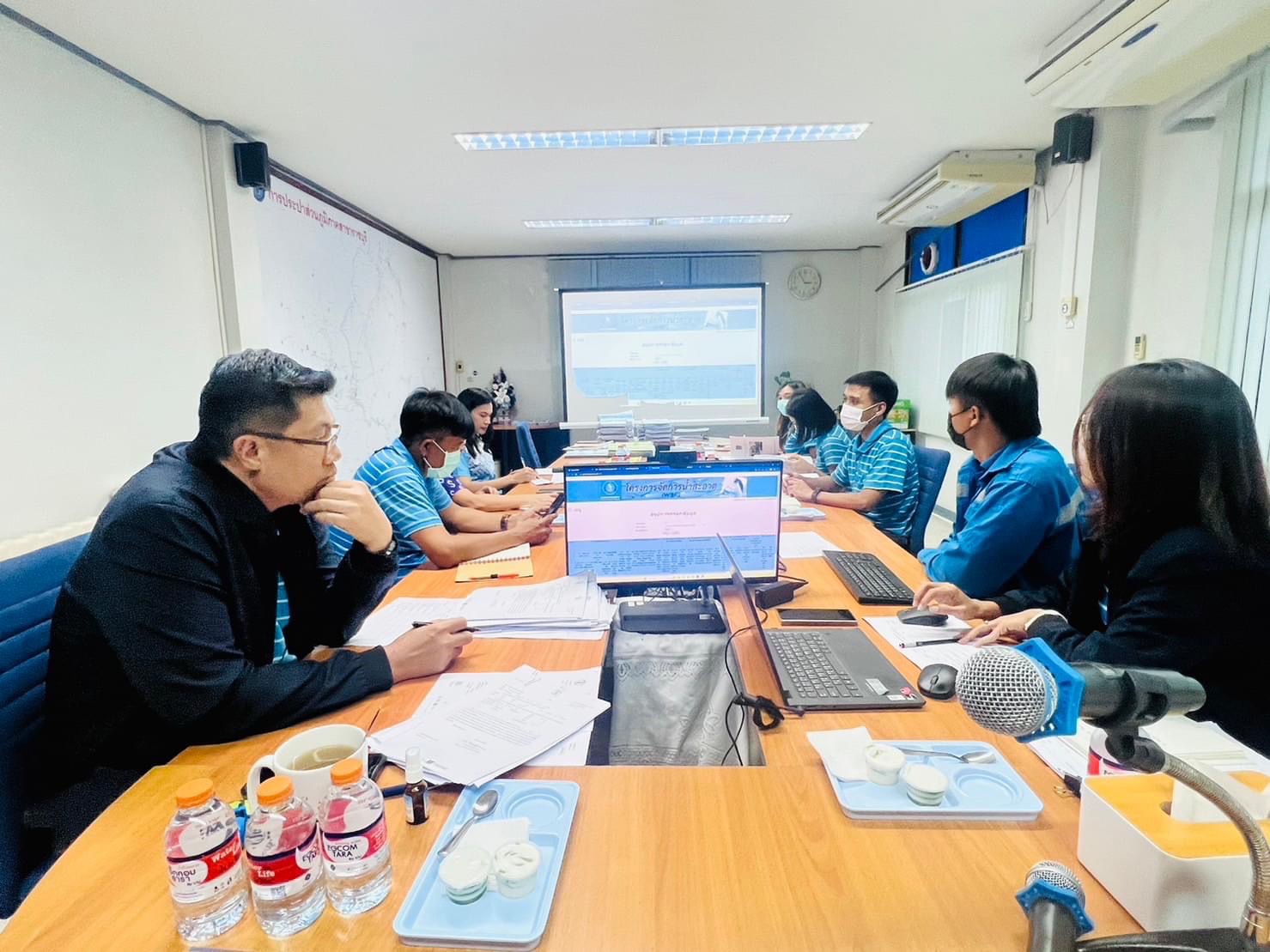 กปภ.สาขาราชบุรี รับการตรวจประเมินผลการดำเนินงานโครงการจัดการน้ำสะอาดWater Safety Plan :WSP ปี 2566