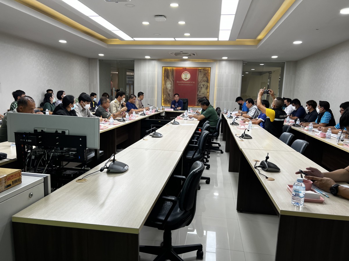 กปภ.สาขาพระนครศรีอยุธยา(พ) ร่วมประชุมการติดตามสถานการณ์พื้นที่เสี่ยงขาดแคลนน้ำเพื่อการอุปโภคบริโภค ปี 2566 (กรณี การประปาส่วนภูมิภาค สาขาพระนครศรีอยุธยา(ชั้นพิเศษ) อยู่ระหว่างดำเนินการโครงการเพิ่มอัตราการผลิตน้ำประปา)