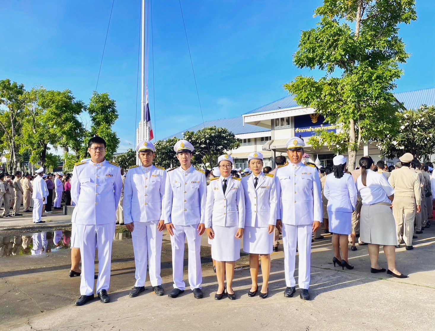 การประปาส่วนภูมิภาคสาขาปักธงชัย ร่วมกิจกรรมวันคล้ายวันสวรรคตของพระบาทสมเด็จพระจุลจอมเกล้าเจ้าอยู่หัว วันปิยมหาราช วันที่ 23 ตุลาคม 2566
