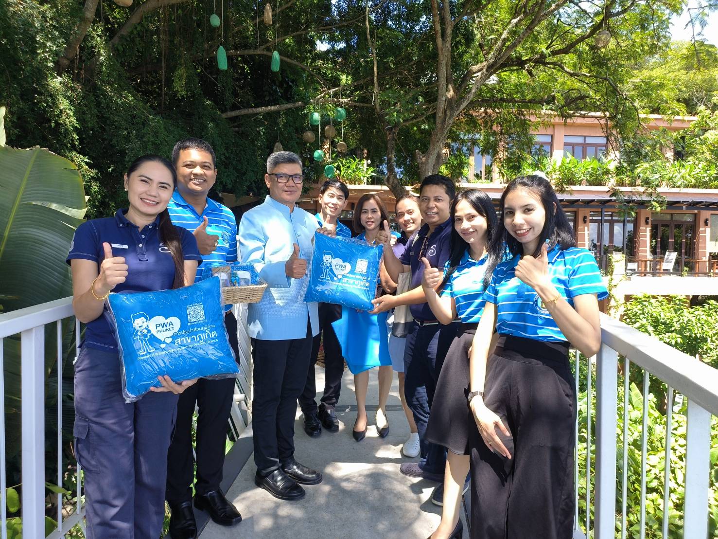 กปภ.สาขาภูเก็ต จัดกิจกรรมเติมใจให้กัน ออกพบปะลูกค้ารายใหญ่