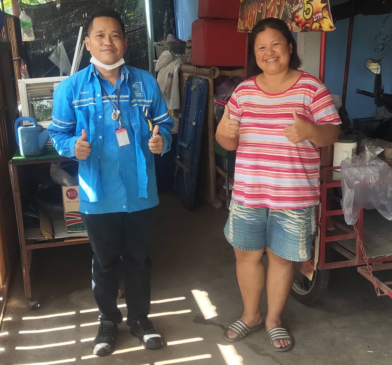 ปุ๊บปั๊บทันใจ ต้องยกให้มิสเตอร์ประปากำแพงเพชร แจ้งที่ไหนไปไวทุกที่ ลูกค้าประทับใจให้มากกว่าคำว่า " บริการดีเยี่ยม"