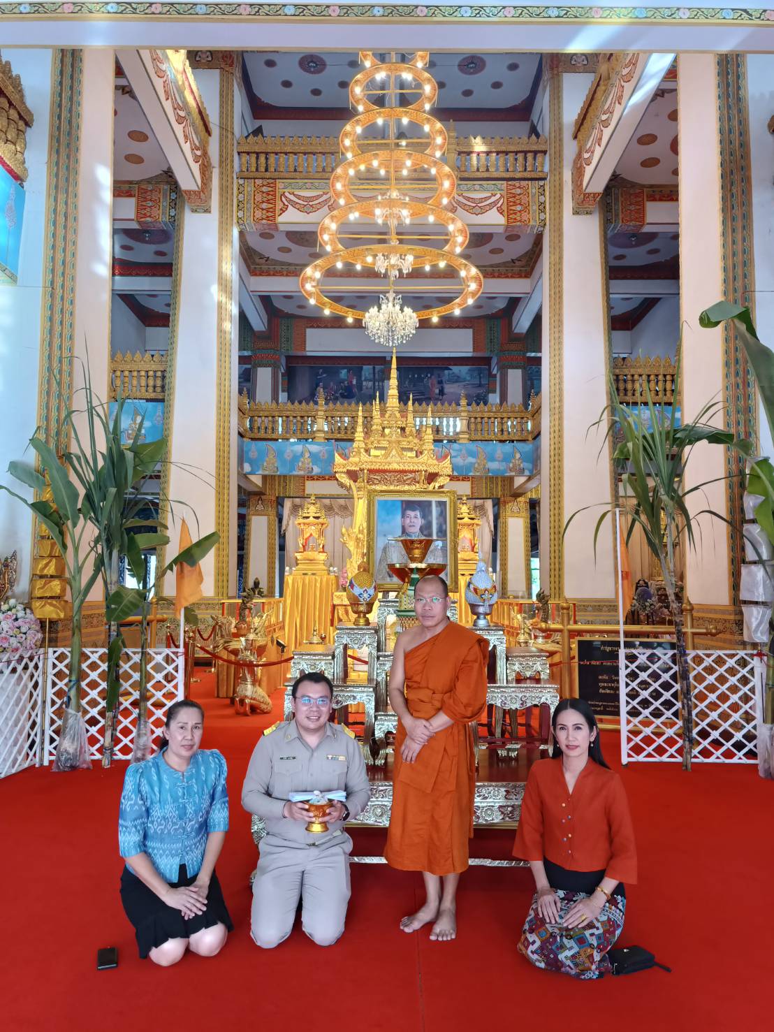 กปภ.ข.6 บริจาคปัจจัยร่วมงานกฐินพระราชทาน วัดหนองแวง พระอารามหลวง ปี 2566