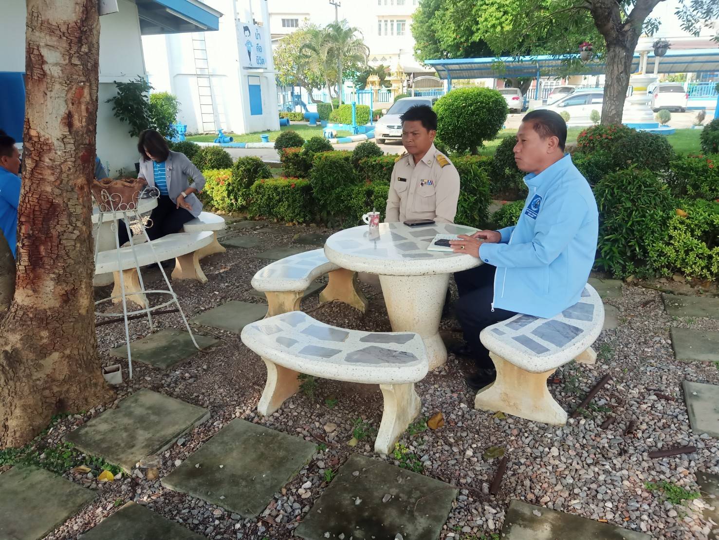 กปภ.สาขาปราณบุรี จัดกิจกรรม Morning Talk ประจำเดือนพฤศจิกายน 2566 ตามแผนกิจกรรมสร้างระบบและส่งเสริมความผูกพัน ตามยุทธศาสตร์