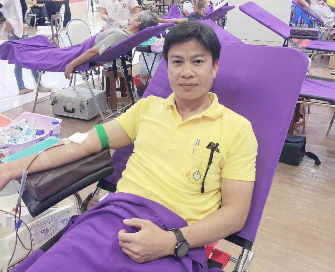 กปภ.สาขาภูเก็ต ร่วมบริจาคโลหิต เนื่องในวันคล้ายวันพระบรมราชสมภพพระบาทสมเด็จพระบรมชนกาธิเบศร มหาภูมิพลอดุลยเดชมหาราช บรมนาถบพิตร และวันพ่อแห่งชาติ 5 ธันวาคม 2566
