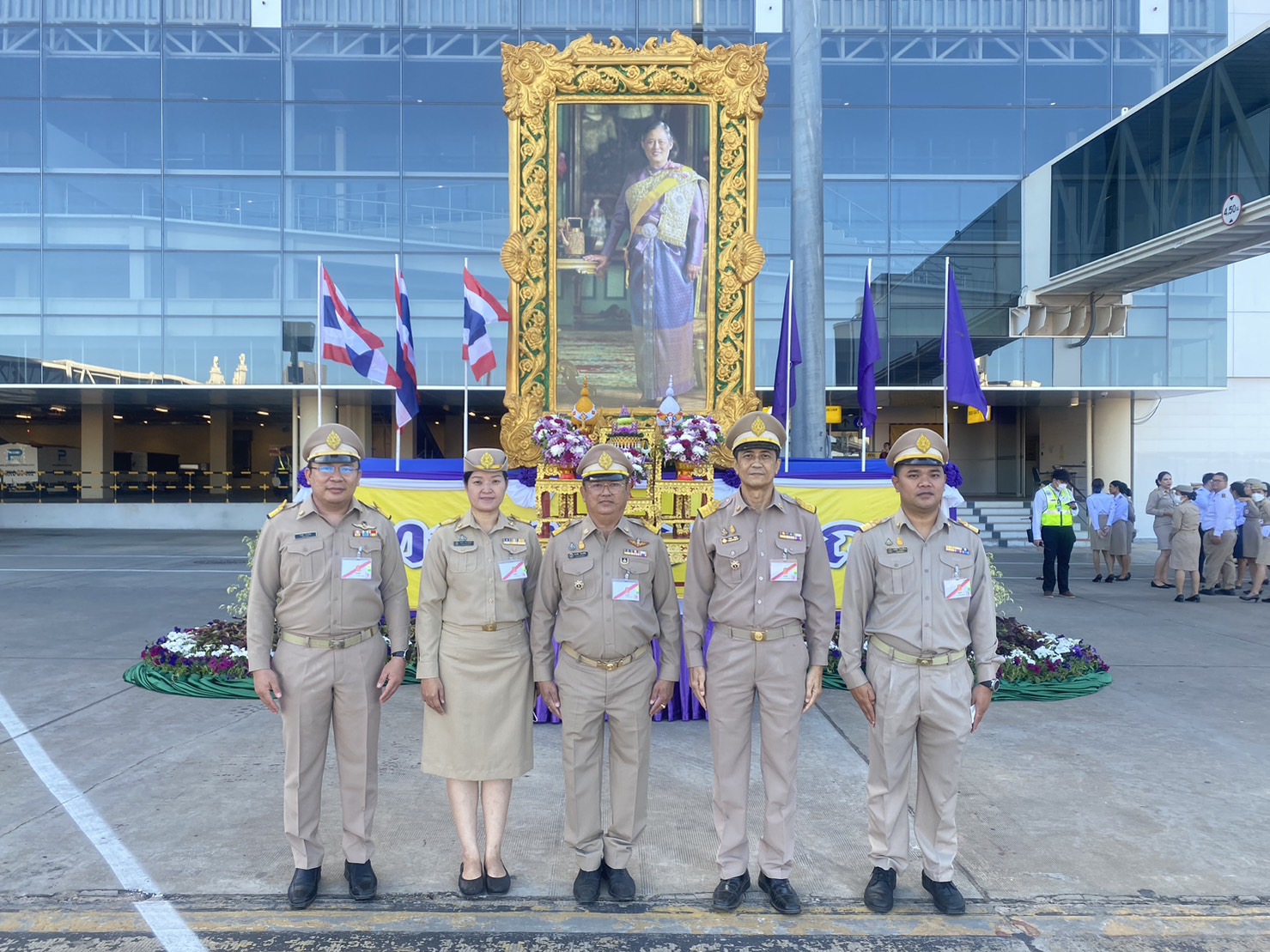 กปภ.สาขาขอนแก่น (พ) ร่วมเฝ้าฯ ส่งเสด็จ สมเด็จพระกนิษฐาธิราชเจ้า กรมสมเด็จพระเทพรัตนราชสุดาฯ สยามบรมราชกุมารี หลังจากทรงเสร็จสิ้นพระราชกรณียกิจในการเสด็จพระราชดำเนินแทนพระองค์มาพระราชทานปริญญาบัตรแก่ผู้สำเร็จการศึกษา จากมหาวิทยาลัยขอนแก่น