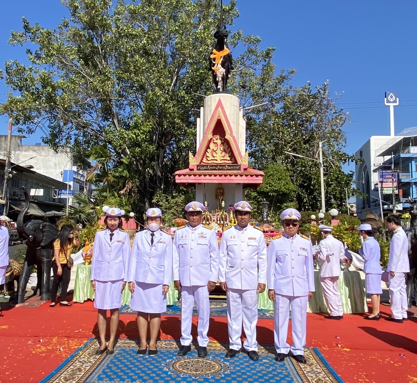 การประปาส่วนภูมิภาคสาขาบางคล้า เข้าร่วมพิธีวางพานพุ่ม ถวายราชสักการะ วันสมเด็จพระเจ้าตากสินมหาราช