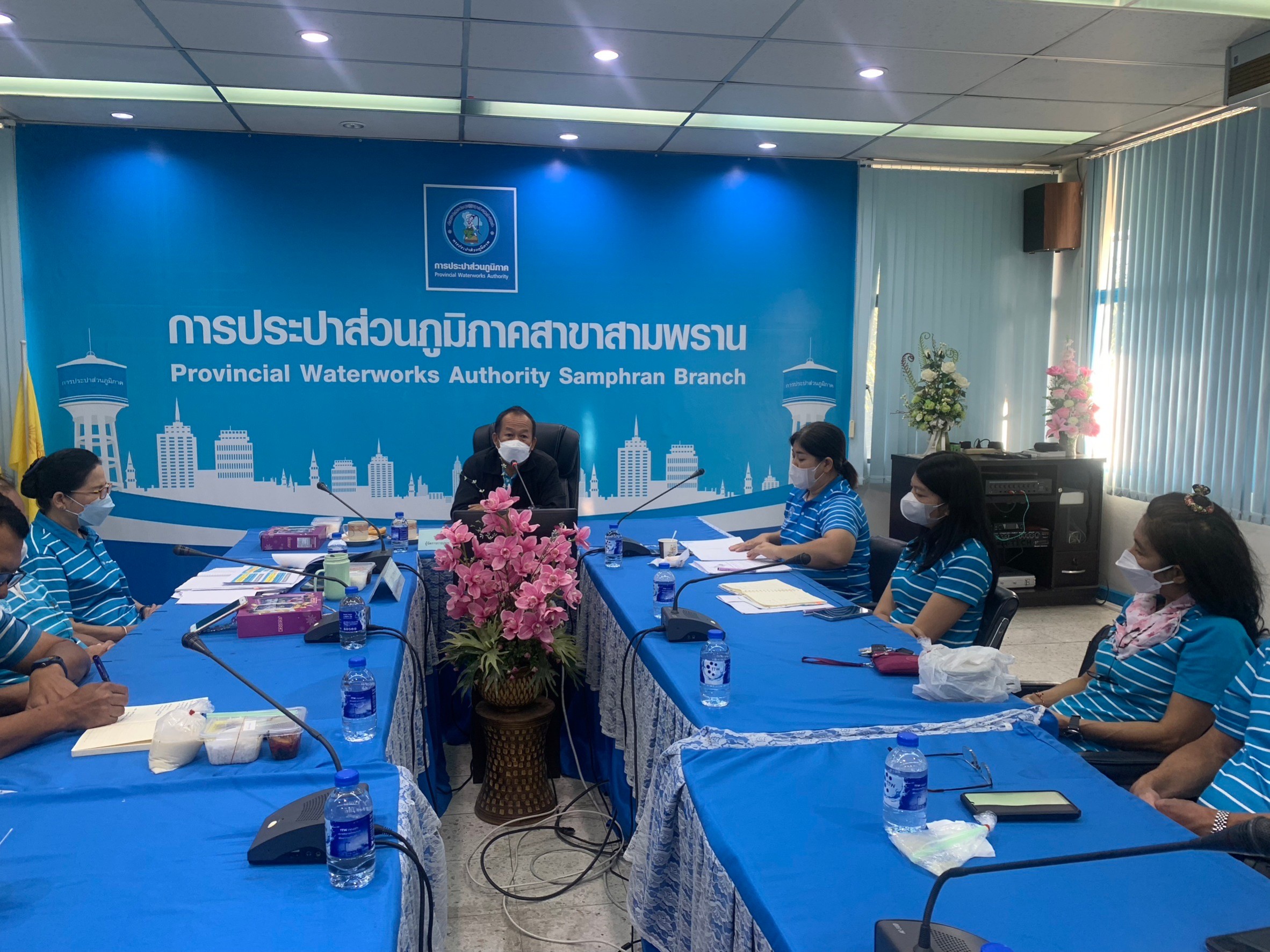 กปภ.สาขาสามพราน จัดกิจกรรม Morning Talk ครั้งที่ 4/2567