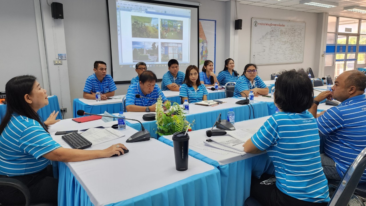 กปภ.สาขาอ้อมน้อย ประชุมติดตามผลการดำเนินงานเพื่อขอรับรองมาตรฐาน GECC  ครั้งที่ 2/2567