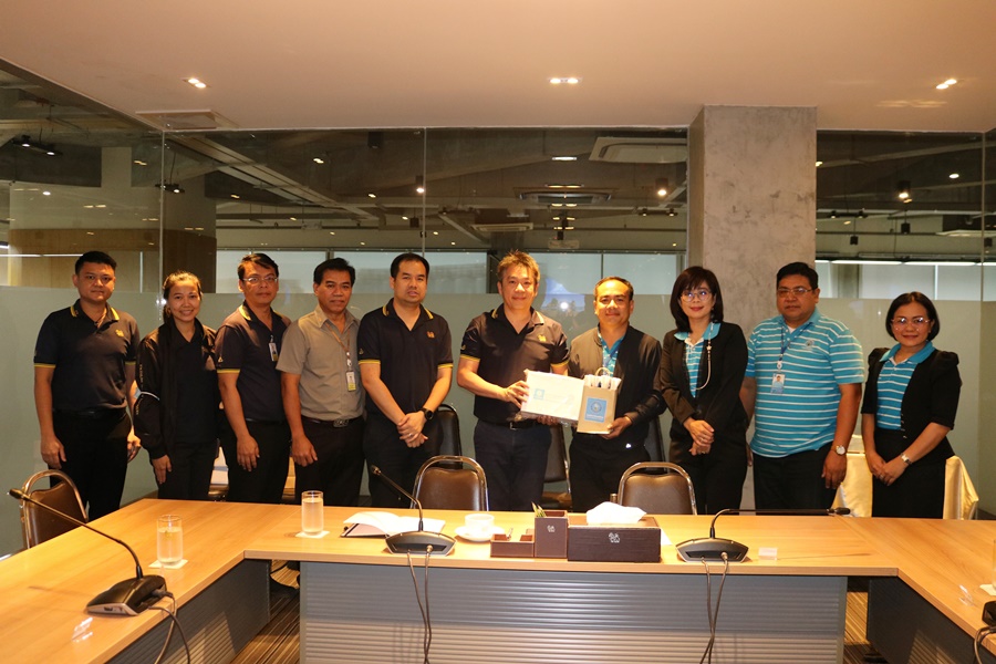 กปภ.สาขาปทุมธานี ลงพื้นที่จัดกิจกรรมสร้างความสัมพันธ์กับลูกค้ารายใหญ่ ในช่วงเทศกาลวันปีใหม่ พร้อมมอบของที่ระลึก ประจำไตรมาสที่ 2