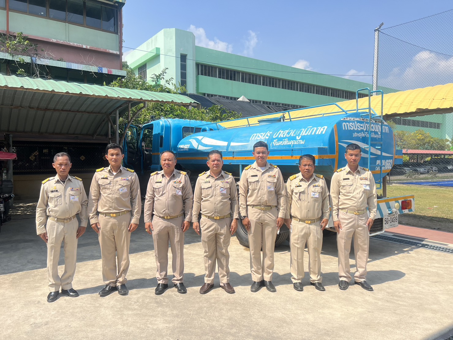 กปภ.สาขาสมุทรสงคราม น้อมรับเสด็จฯ สมเด็จพระกนิษฐาธิราชเจ้า กรมสมเด็จพระเทพรัตนราชสุดาฯ สยามบรมราชกุมารี ณ อุทยานพระบรมราชานุสรณ์พระบาทสมเด็จพระพุทธเลิศหล้านภาลัย