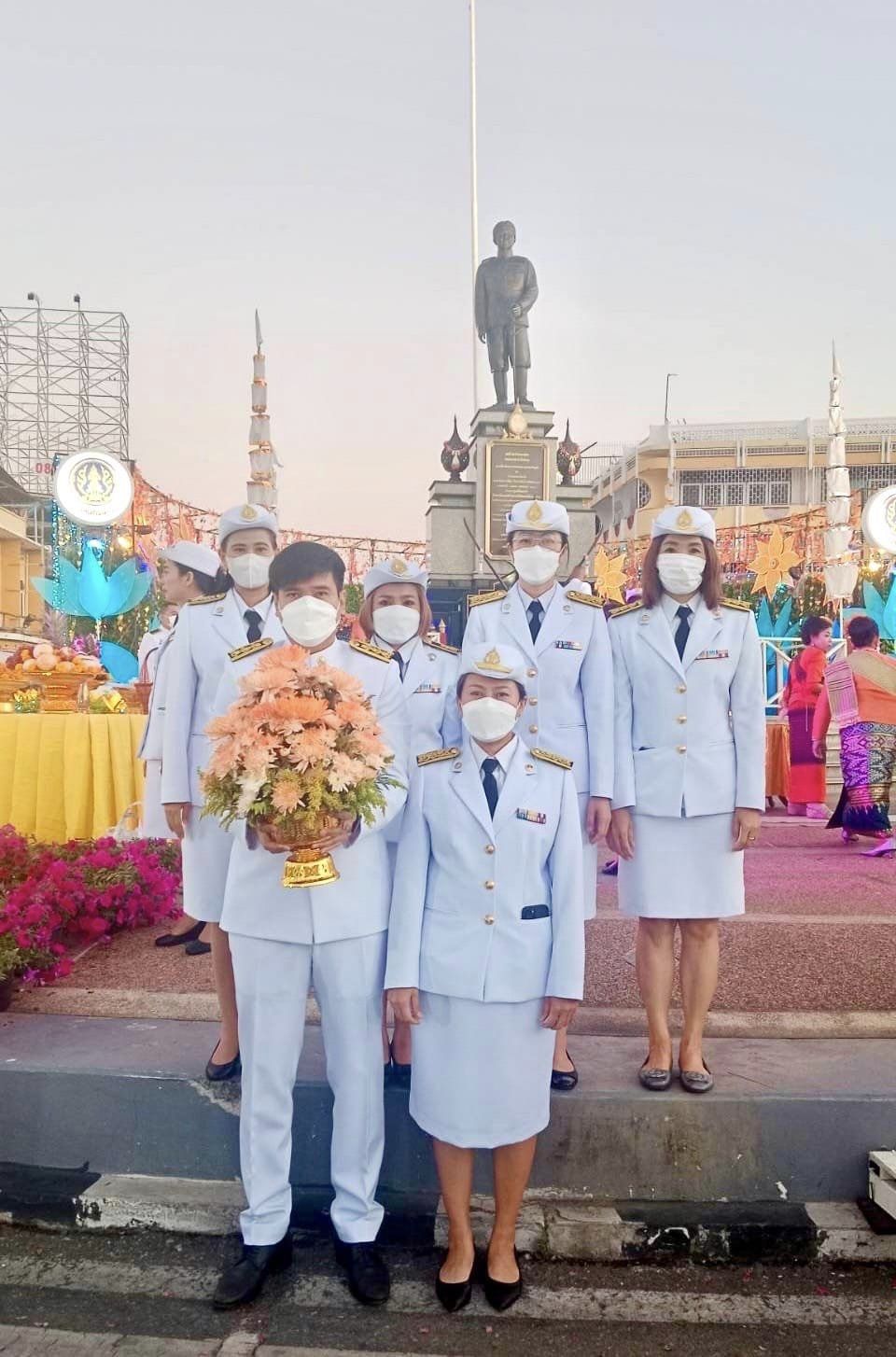 กปภ.ข.7 ร่วมพิธีถวายราชสักการะพลตรีพระเจ้าบรมวงศ์เธอ กรมหลวงประจักษ์ศิลปาคม เนื่องในงาน วันที่ระลึกการตั้งเมืองอุดรธานี ปีที่ 131
