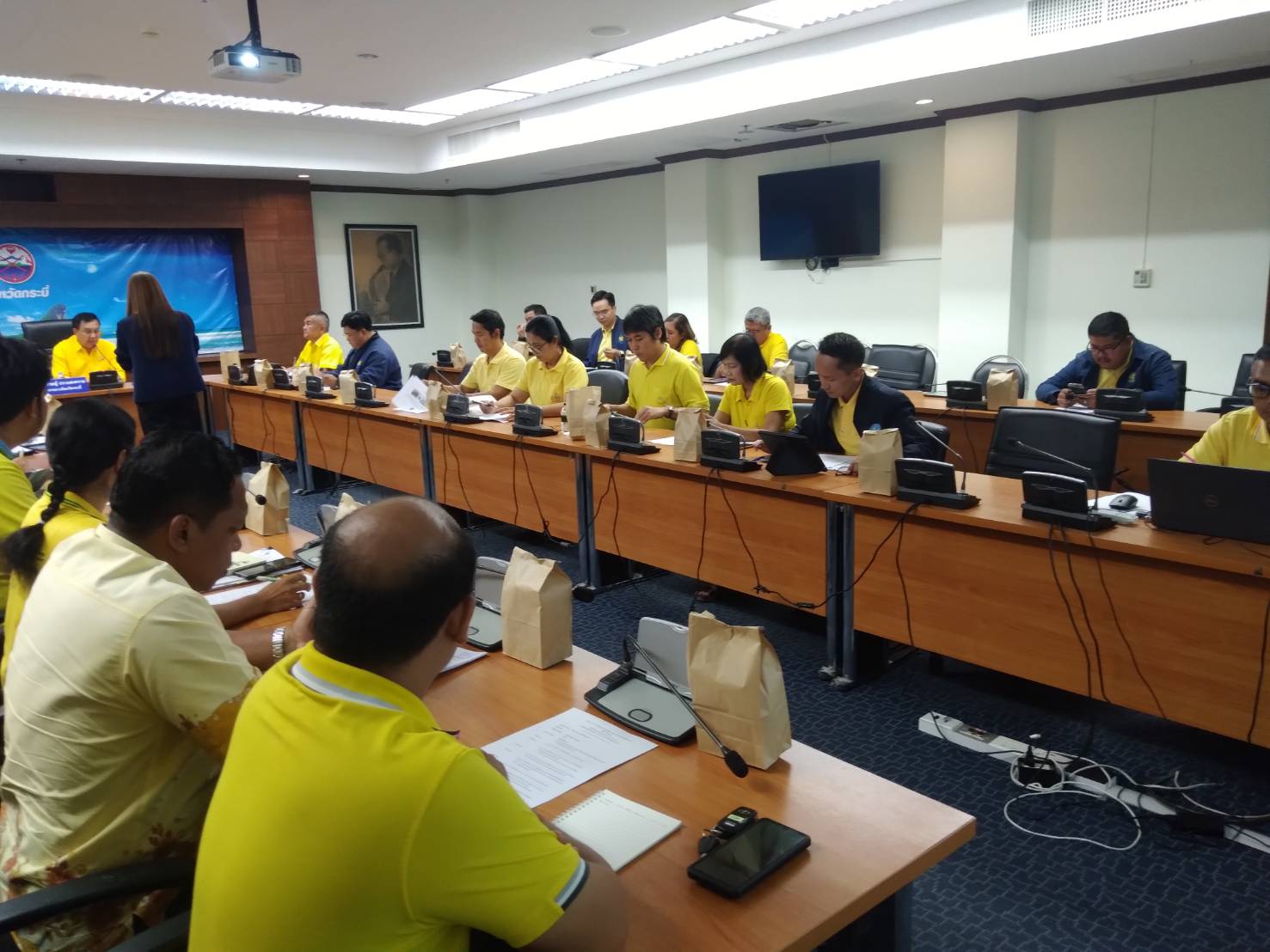 การประปาส่วนภูมิภาคสาขาคลองท่อมเข้าร่วมประชุมคณะทำงานติดตามสถานการณ์ภัยแล้งจังหวัดกระบี่ ครั้งที่ 1/2567