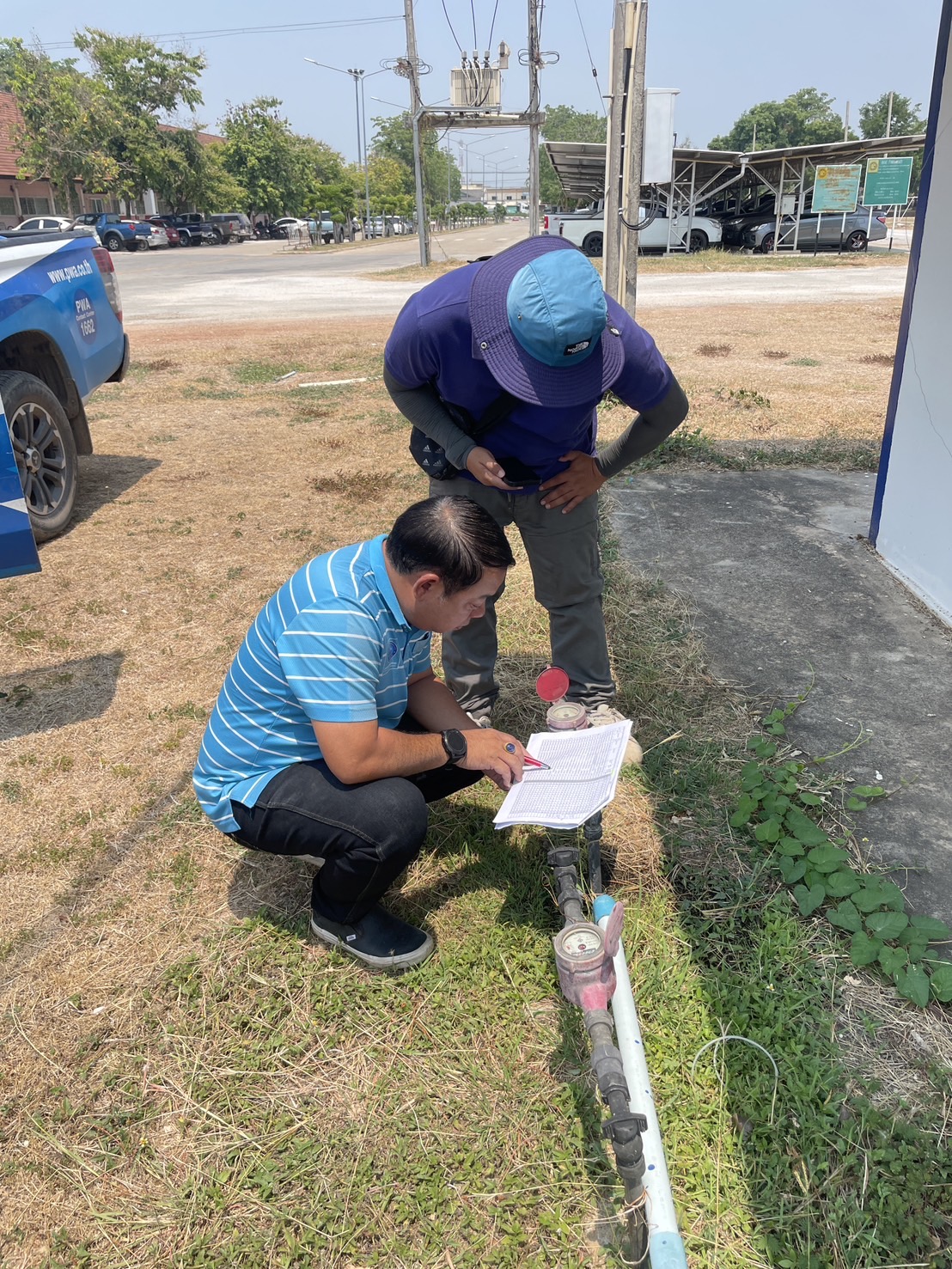 กปภ.สาขากำแพงเพชร เร่งตรวจสอบมาตรที่แนวโน้มที่ชำรุด เพื่อรักษาผลประโยชน์ของ กปภ.