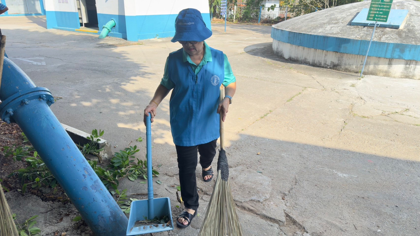 กปภ.สาขาบ้านตาขุน ดำเนินกิจกรรม 5 ส. Big Cleaning Day ครั้งที่ 3/2567