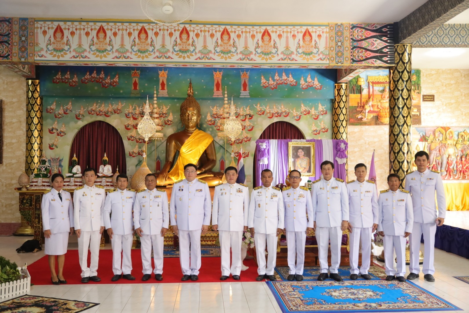 การประปาส่วนภูมิภาคสาขาสตูล ร่วมพิธีเจริญพระพุทธมนต์เฉลิมพระเกียรติ ถวายพระพรชัยมงคล สมเด็จพระนางเจ้าสุทิดา พัชรสุธาพิมลลักษณ พระบรมราชินี เนื่องในวันเฉลิมพระชนมพรรษา 3 มิถุนายน 2567