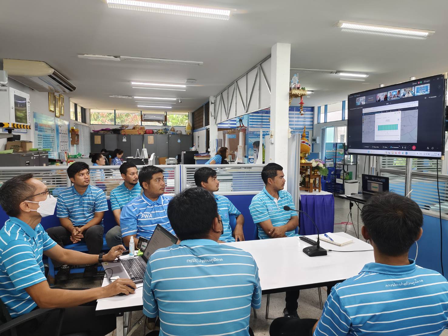 การประปาส่วนภูมิภาคสาขาอ่าวลึกจัดกิจกรรม "Meter Day" เพื่อยกระดับคุณภาพบริการและลดน้ำสูญเสีย