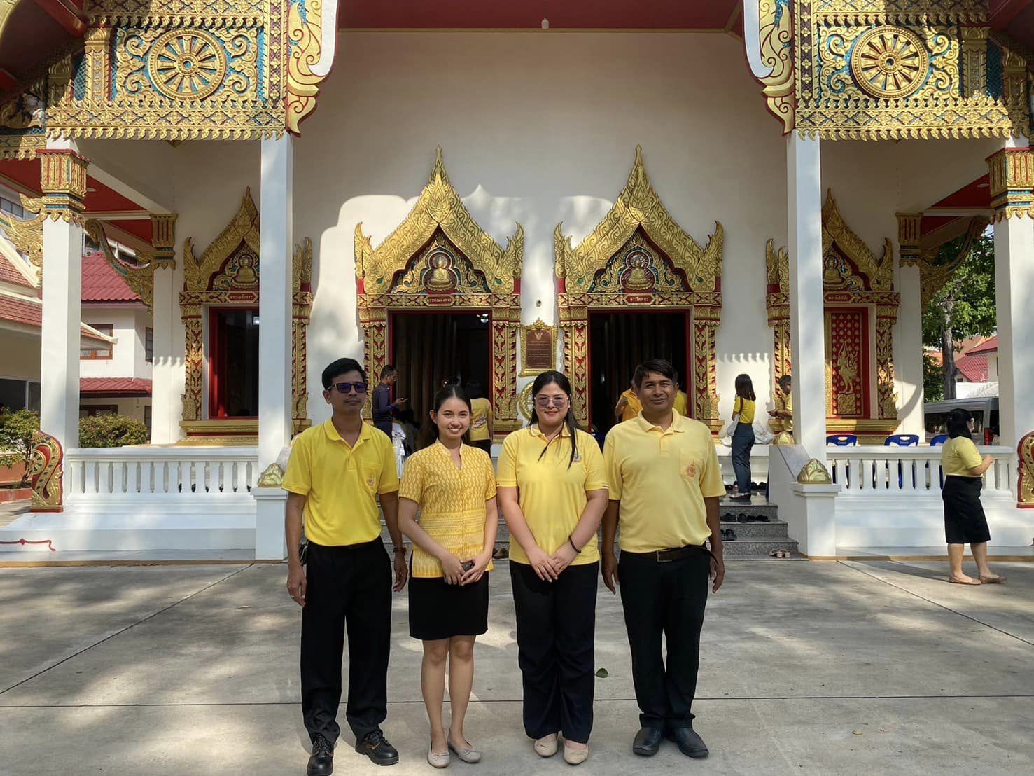 กปภ.ข.4 เข้าร่วมพิธีเจริญพระพุทธมนต์เฉลิมพระเกียรติถวายพระพรชัยมงคลแด่พระบาทสมเด็จพระเจ้าอยู่หัว เนื่องในโอกาสวันเฉลิมพระชนมพรรษา ๖ รอบ