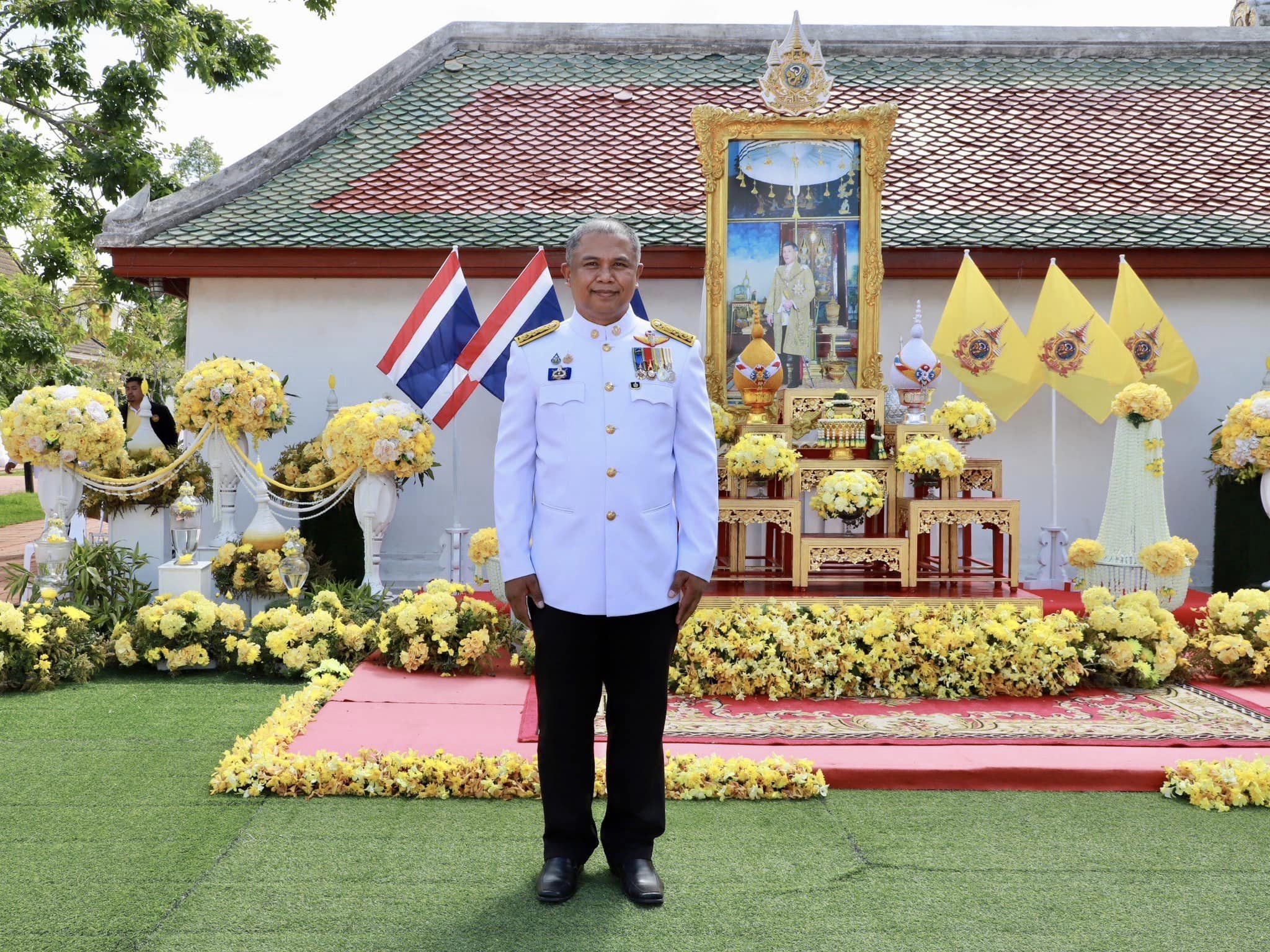 กปภ.ข.4 เข้าร่วมพิธีเสกน้ำพระพุทธมนต์ศักดิ์สิทธิ์ เพื่อนำไปเข้าพิธีเสกน้ำพระพุทธมนต์ศักดิ์สิทธิ์ นำขึ้นทูลเกล้าฯ ถวาย พระบาทสมเด็จพระเจ้าอยู่หัว เนื่องในโอกาสพระราชพิธีมหามงคลเฉลิมพระชนมพรรษา 6 รอบ 28 กรกฎาคม 2567