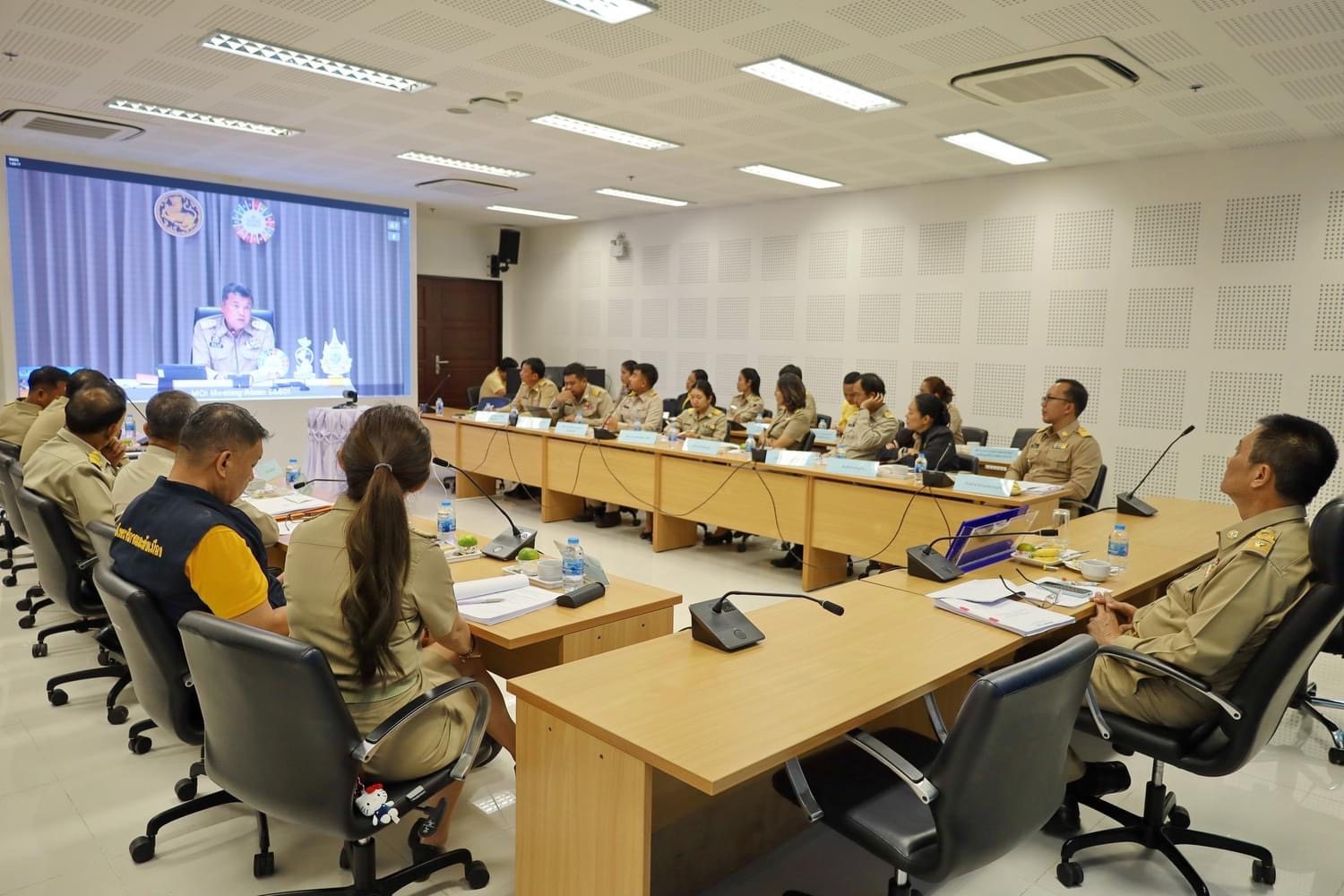 กปภ.สาขาภูเก็ต เข้าร่วมประชุมขับเคลื่อนและติดตามนโยบายของรัฐบาล และภารกิจสำคัญของปลัดกระทรวงมหาดไทยประจำปีงบประมาณ พ.ศ. 2567 (เดือน สิงหาคม 2567)