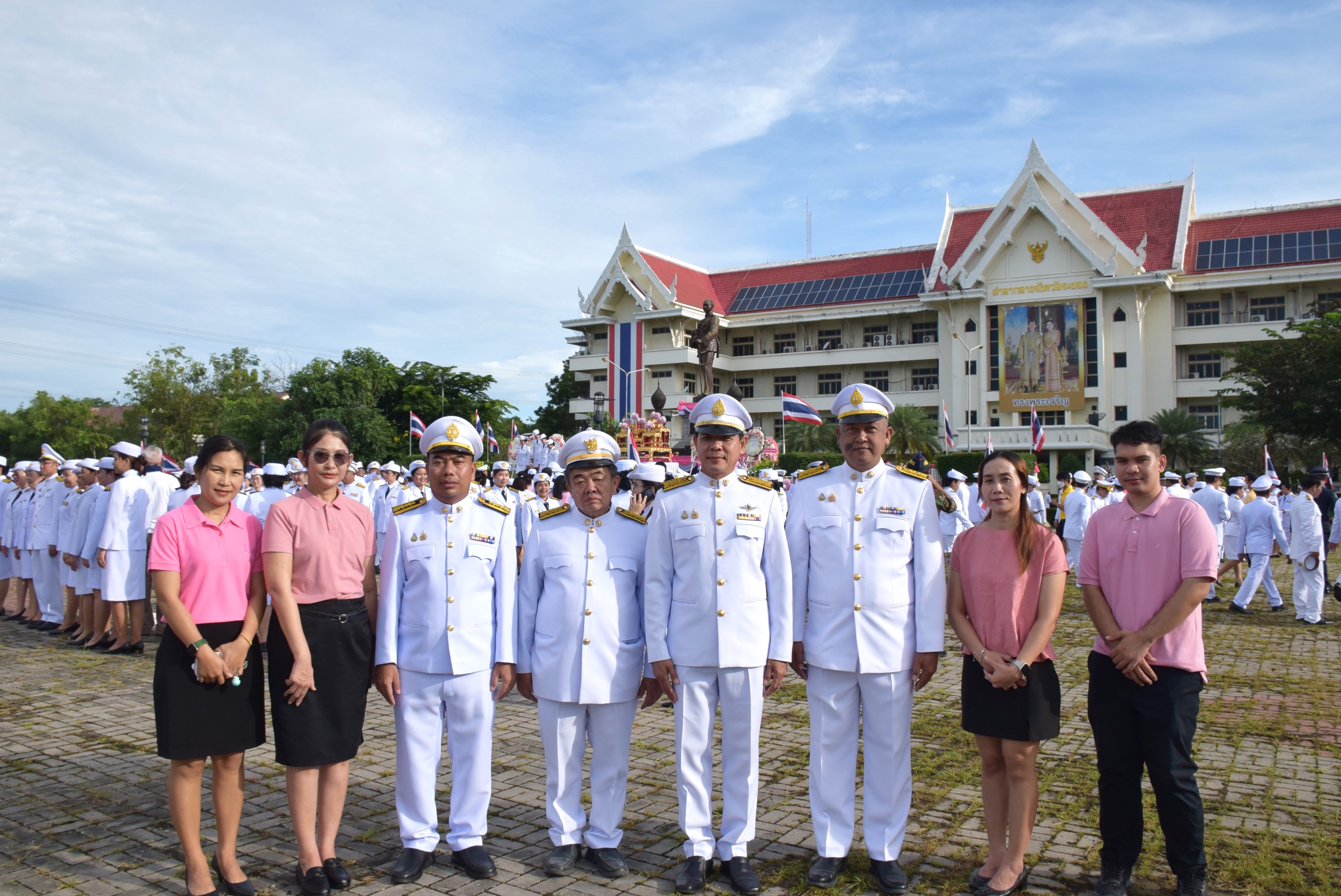 กปภ.สาขาระยอง ร่วมพิธีน้อมรำลึกเนื่องในวันคล้ายวันสวรรคต พระบาทสมเด็จพระจุลจอมเกล้าเจ้าอยู่หัว ๒๓ ตุลาคม ๒๕๖๗