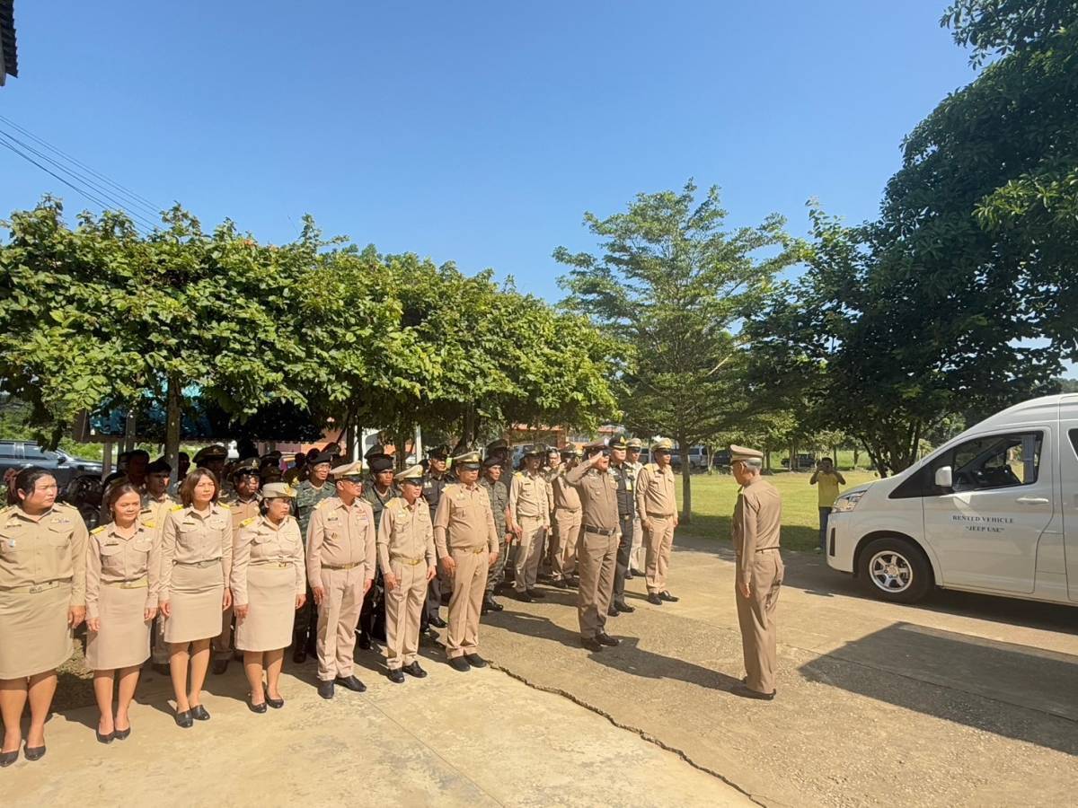 กปภ.สาขาปราณบุรี เข้าร่วมการต้อนรับองคมนตรี ในพื้นที่การศึกษาจังหวัดประจวบคีรีขันธ์ และจังหวัดเพชรบุรี