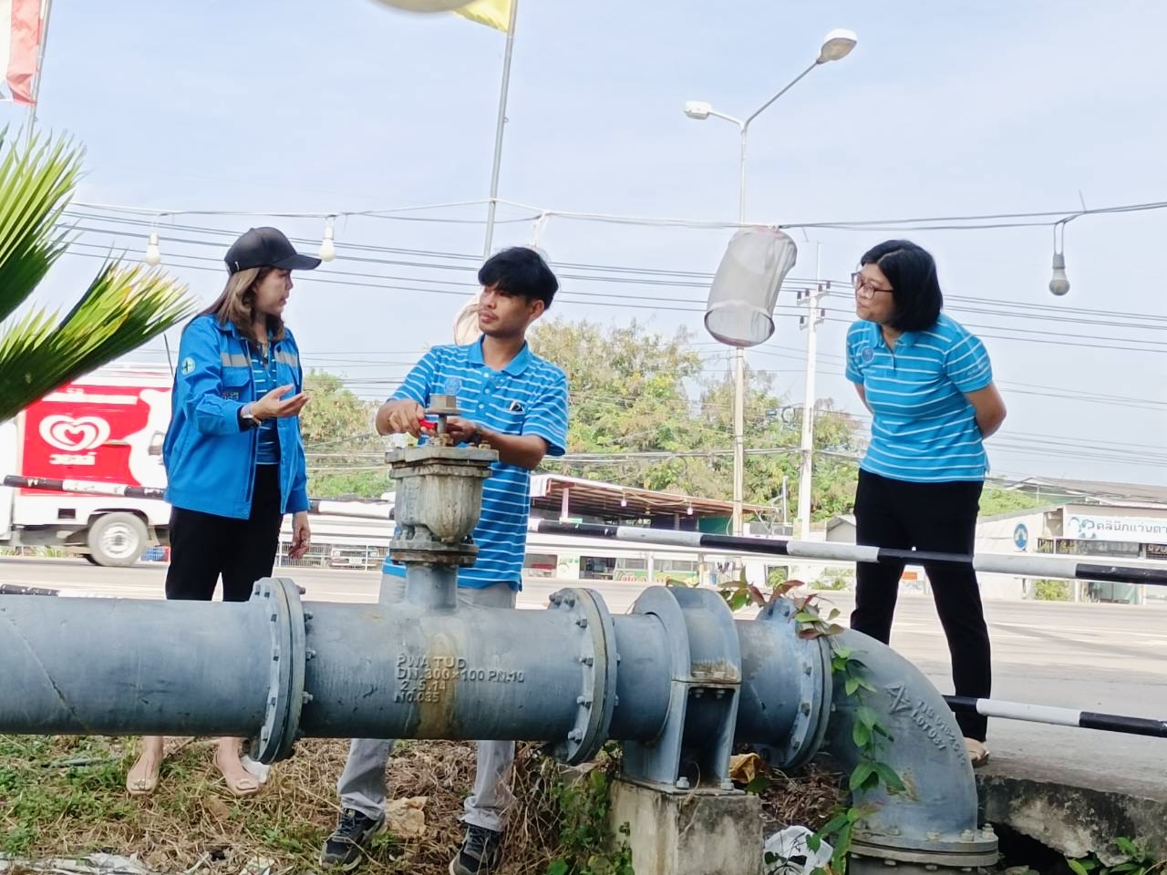 กปภ.สาขากุยบุรี จัดฝึกอบรม On The Job Training เสริมทักษะพนักงานด้านการดูแลอุปกรณ์ควบคุมระบบน้ำประปา (Control Valve และ Air Valve)