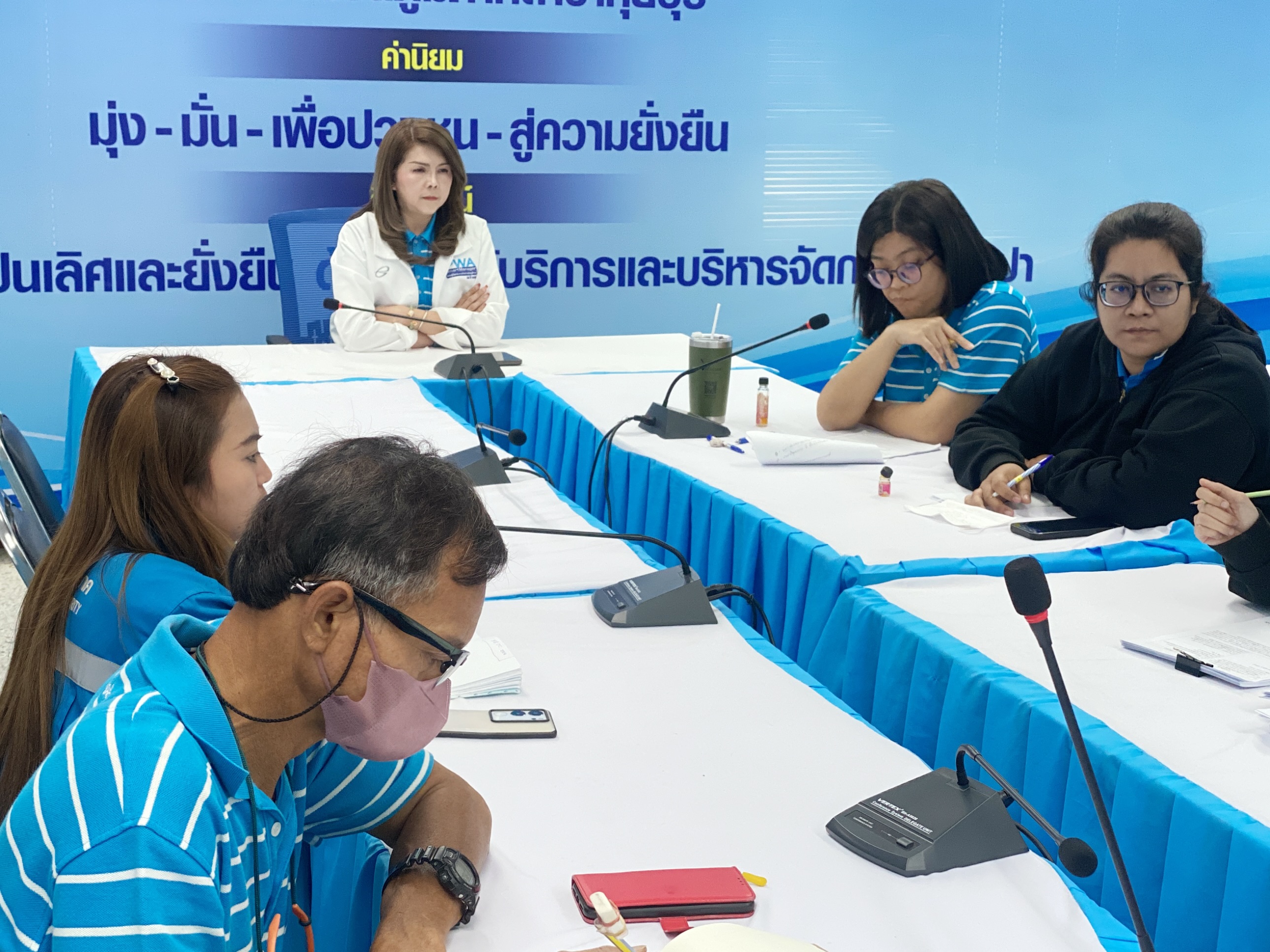 กปภ.สาขากุยบุรีดำเนินโครงการสนทนายามเช้า (Morning talk) ประจำเดือนมกราคม 2568