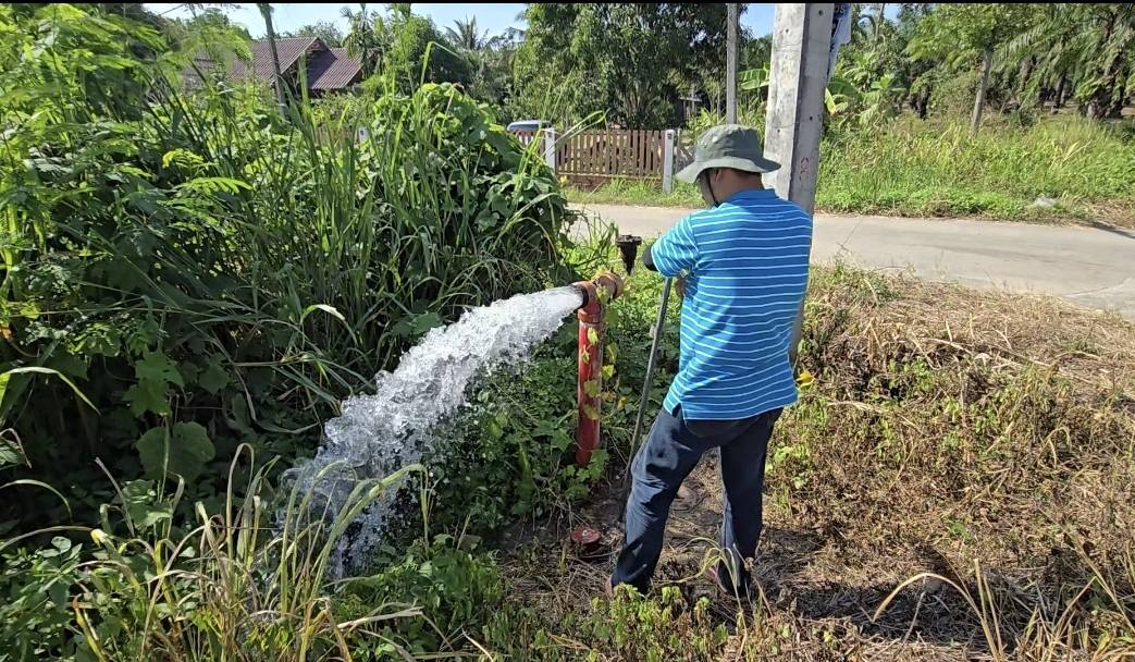 กปภ.สาขาบางสะพาน ดำเนินการตามแผนปฏิบัติการโครงการจัดการน้ำสะอาดและการบำรุงรักษาเชิงป้องกัน WSP&PMและกิจกรรม 5ส. ประจำเดือน มกราคม 2568