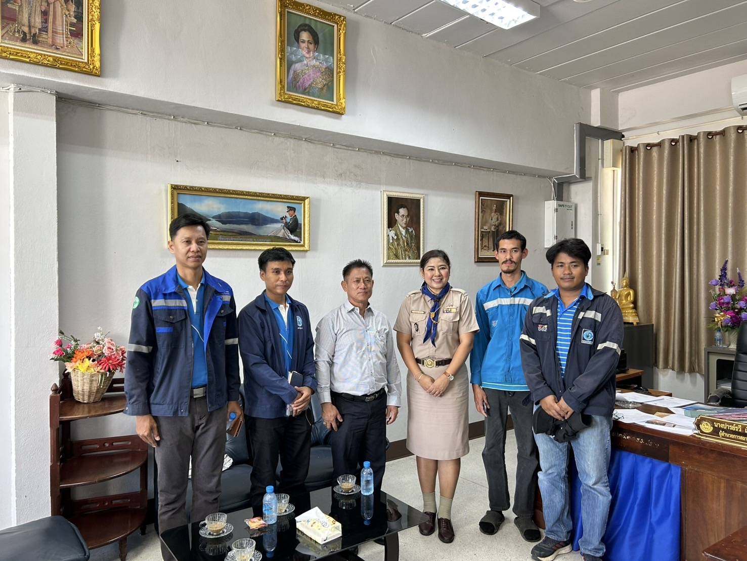 กปภ.สาขาปราณบุรี ลงพื้นที่ตรวจสอบระบบท่อภายในให้กับโรงเรียนเทศบาลปราณบุรี (บ้านปลายน้ำ)