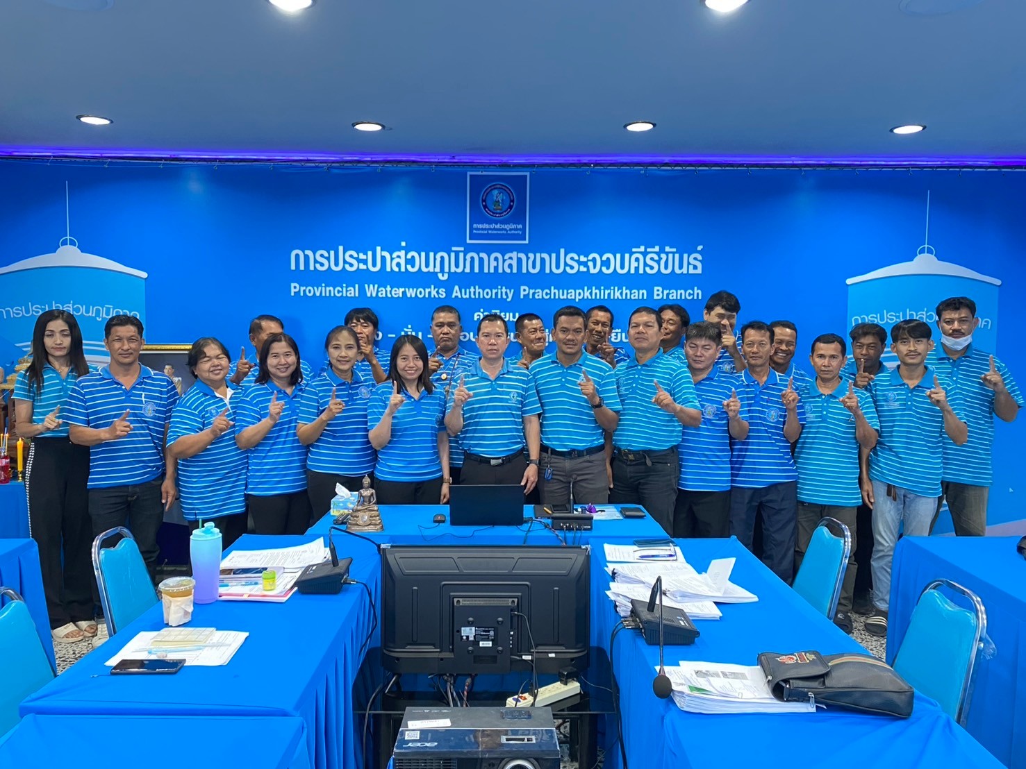 กปภ.สาขาประจวบคีรีขันธ์ จัดกิจกรรมสนทนายามเช้า (Morning Talk) ครั้งที่ 6/2568 ประจำเดือน มีนาคม 2568