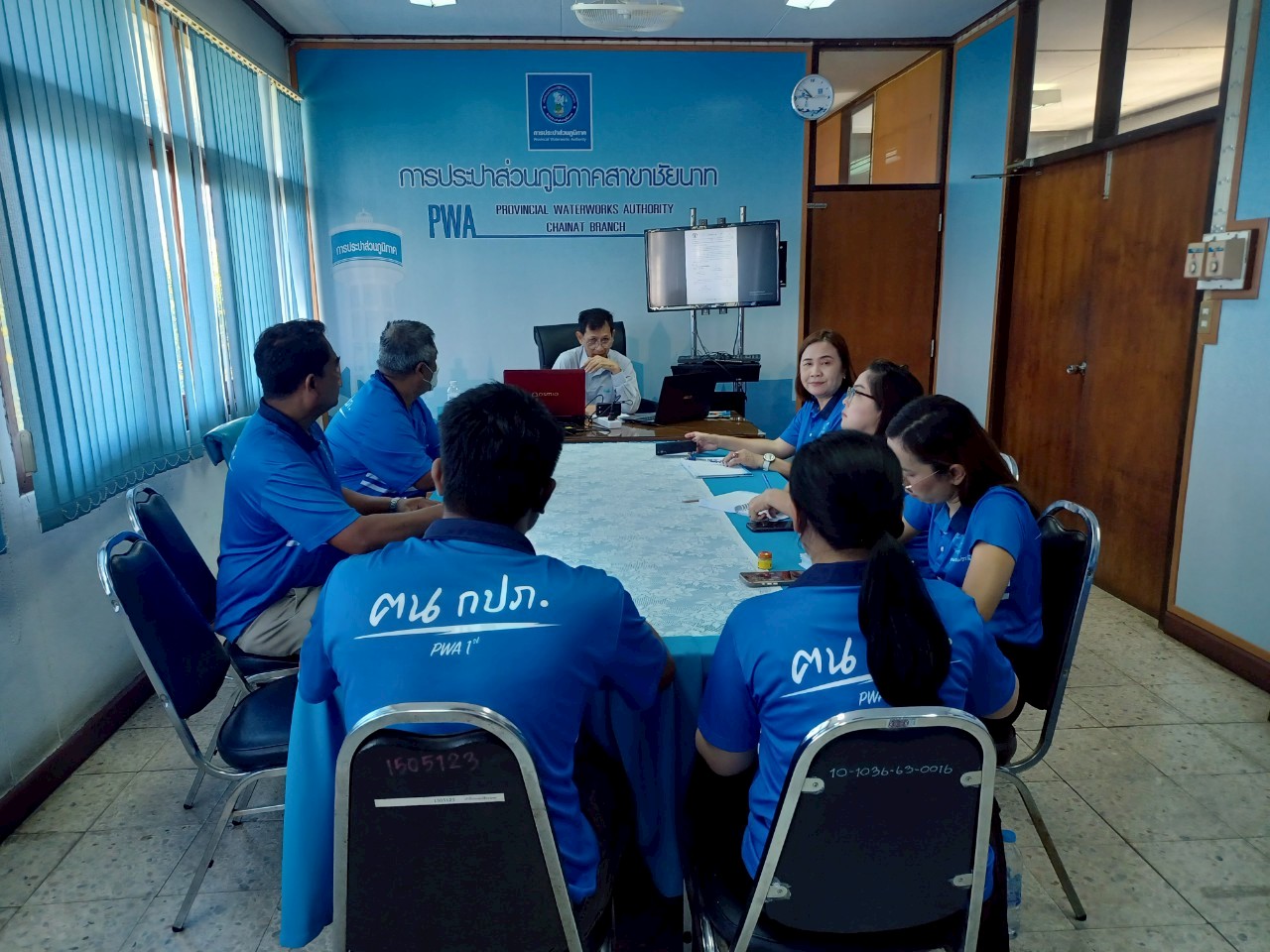 กปภ.สาขาชัยนาท จัดกิจกรรมสนทนายามเช้า (Morning talk) ประจำเดือน พฤษภาคม 2568