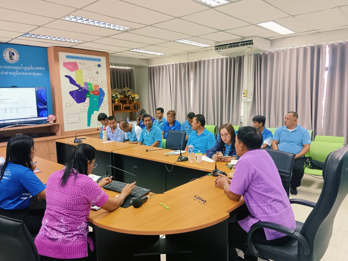 การประปาส่วนภูมิภาคสาขาทุ่งสง จัดกิจกรรมสนทนายามเช้า (Morning Talk) ประจำเดือนเมษายน 2568
