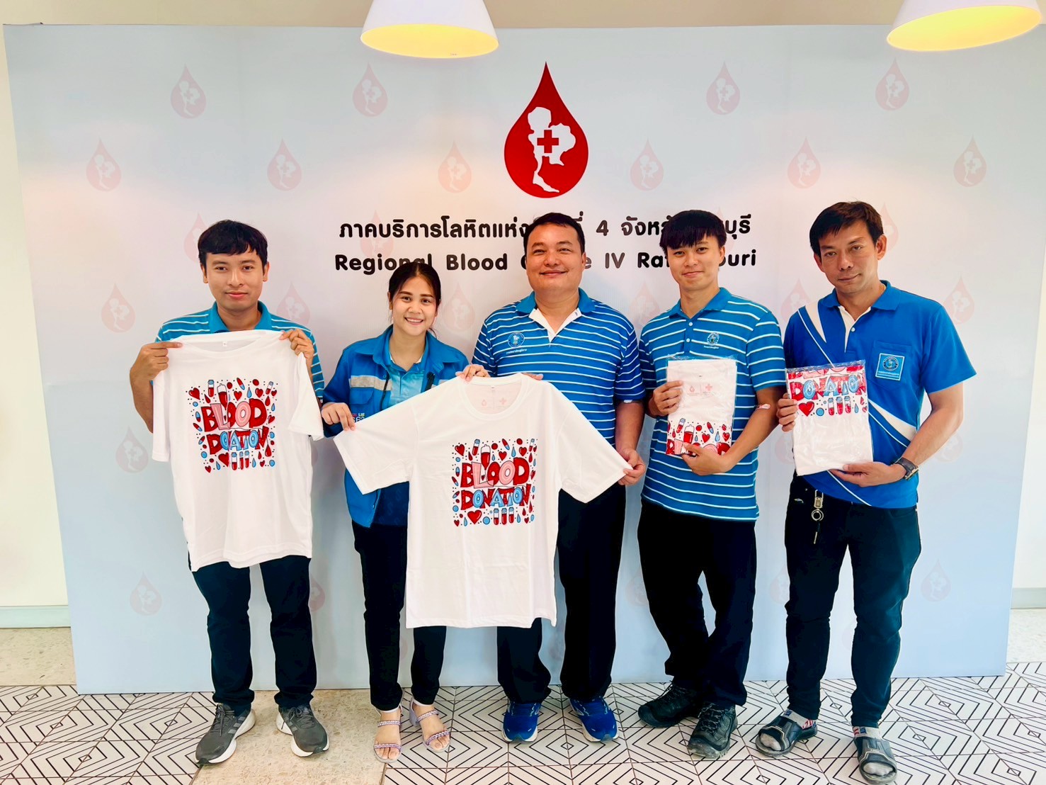 กปภ.สาขาราชบุรี จัดกิจกรรม "PWA Volunteer ทำความดีด้วยหัวใจเพื่อสังคม" บริจาคโลหิต เนื่องในวันกาชาดโลก ปี 2568
