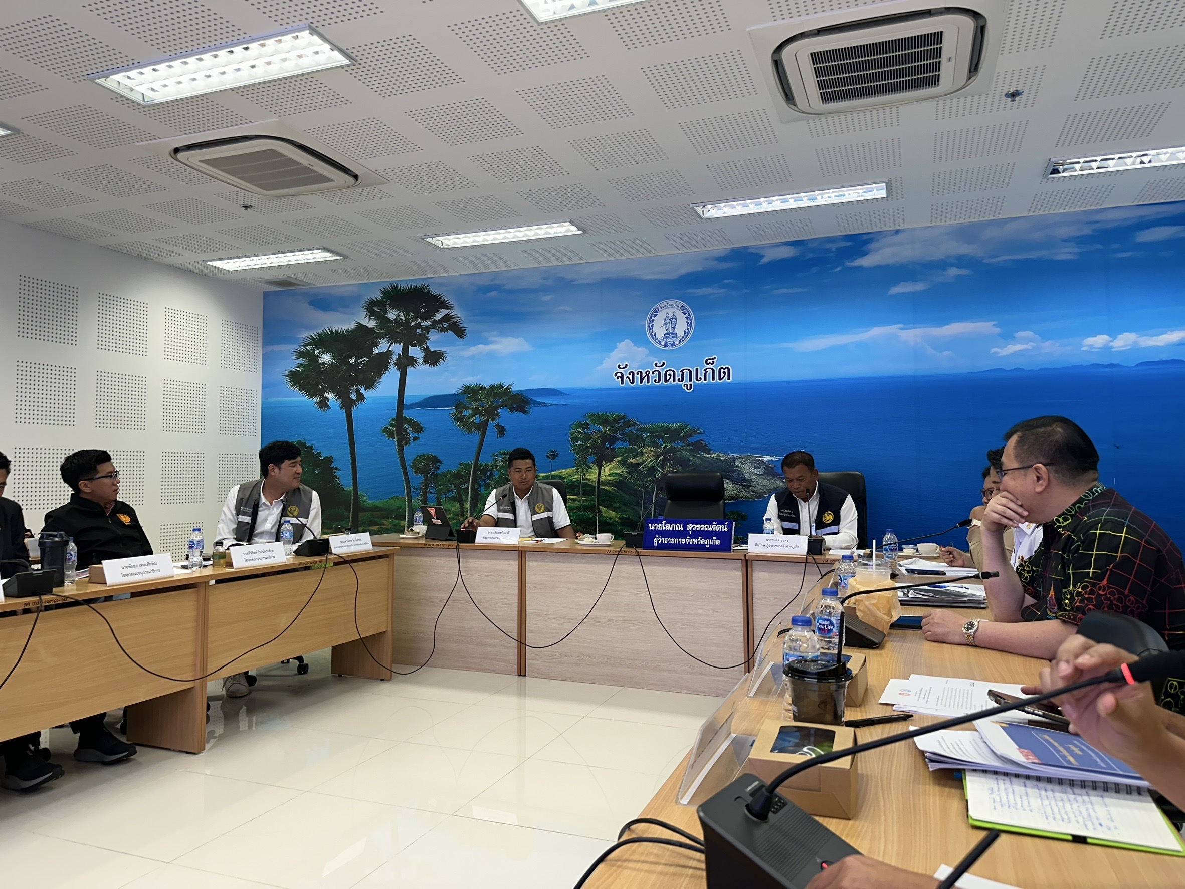 กปภ.สาขาภูเก็ต เข้าประชุมร่วมกับคณะกรรมาธิการท่องเที่ยว สภาผู้แทนราษฎร