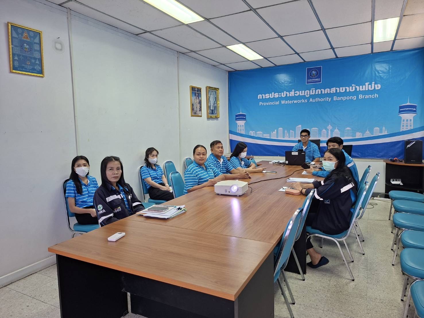 กปภ.สาขาบ้านโป่ง จัดกิจกรรมสนทนายามเช้า (Morning Talk) ประจำเดือนพฤษภาคม ครั้งที่ 8/2568