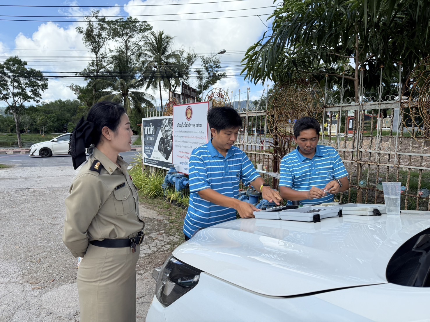 กปภ.สาขาภูเก็ต ตรวจวิเคราะห์คุณภาพน้ำ ณ เรือนจำจังหวัดภูเก็ต