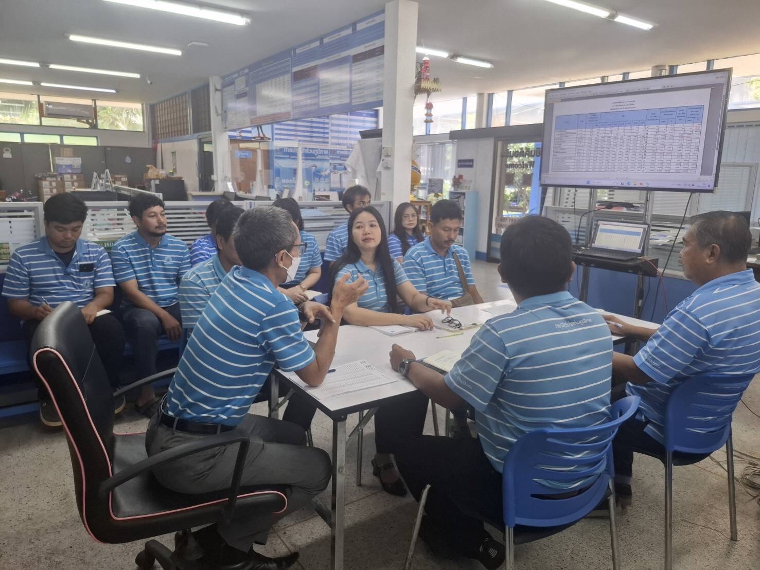 การประปาส่วนภูมิภาคสาขาอ่าวลึก ร่วมจัดกิจกรรมสนทนายามเช้า (Morning Talk) ครั้งที่ 8/2568 ประจำเดือนพฤษภาคม 2568