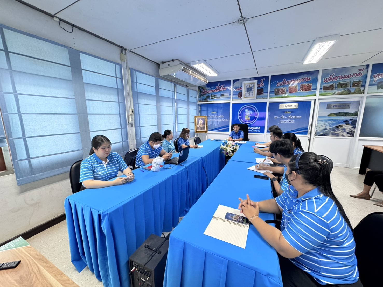 การประปาส่วนภูมิภาคสาขาตราด จัดกิจกรรมประชุม morning talk ครั้งที่ 8/2568