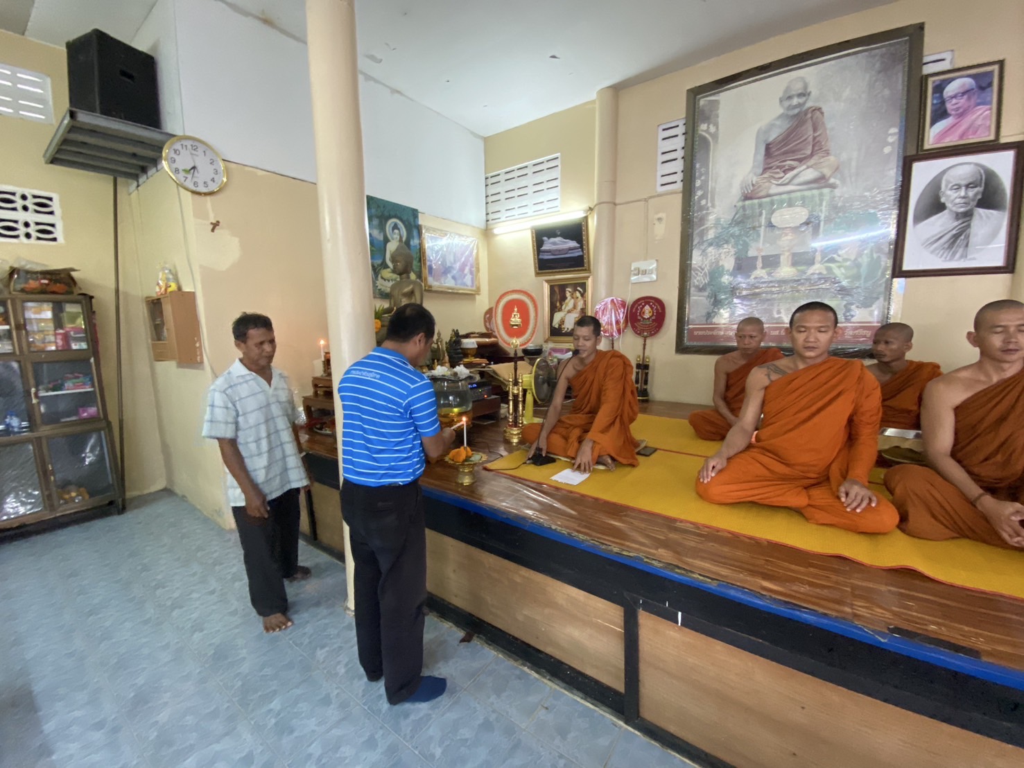 การประปาส่วนภูมิภาคสาขาเกาะพะงัน เป็นเจ้าภาพในการถวายอาหารพระ จำนวน 50 รูป ณ วัดศรีธนู ต.เกาะพะงัน อ.เกาะพะงัน จ.สุราษฎร์ธานี